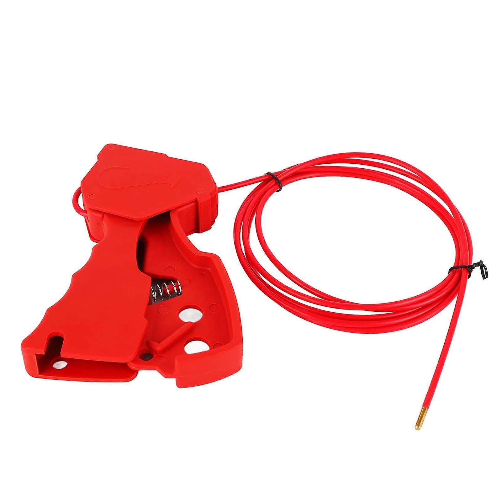 Adjustable Cable Lock Industrial Valve Shutdown Tagout Safety Lock Stainless Steel