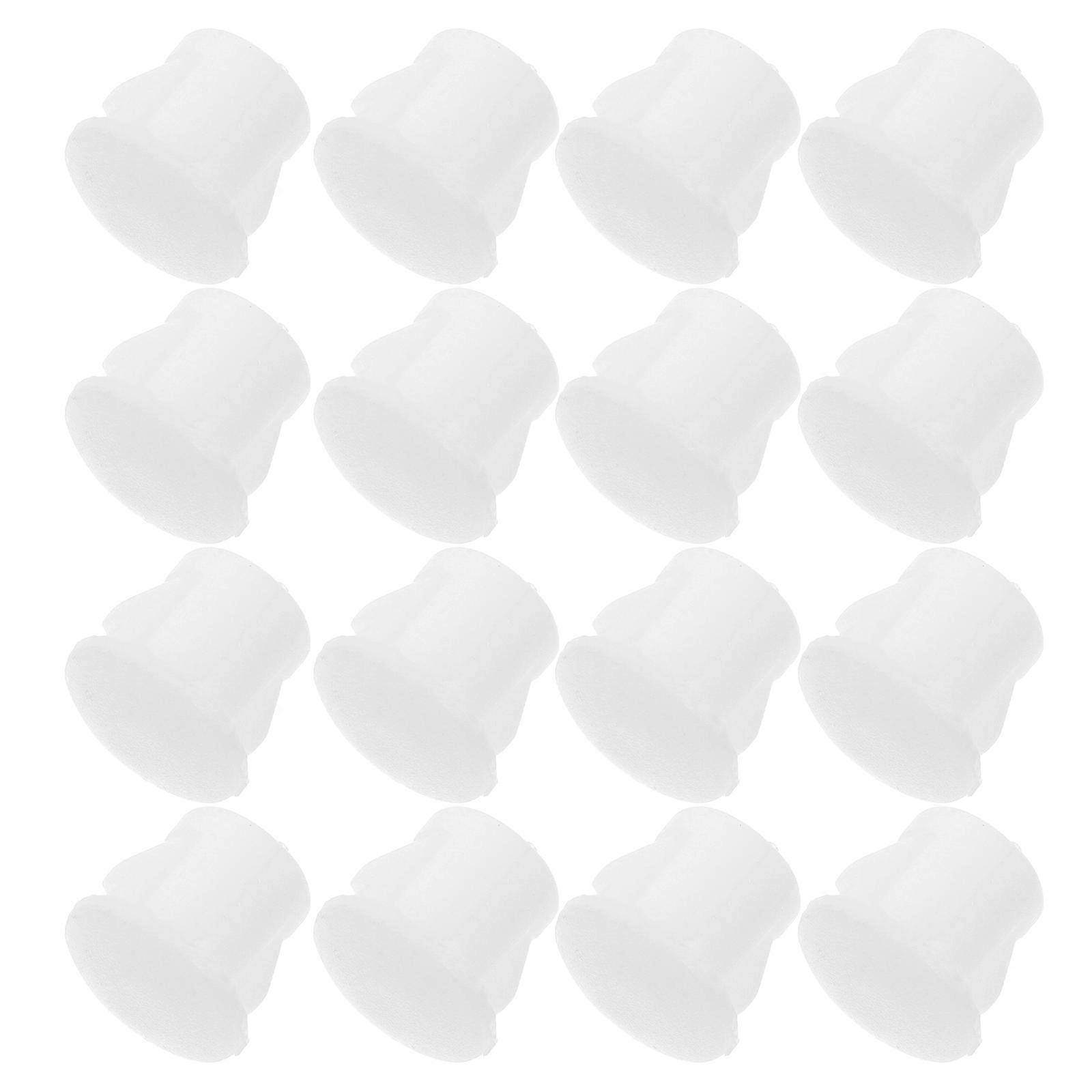 100 Pcs Pegboard Hook Locks Hole Plug Caps Screw Door Shelf Covers Plastic End Furniture Cabinet Caps