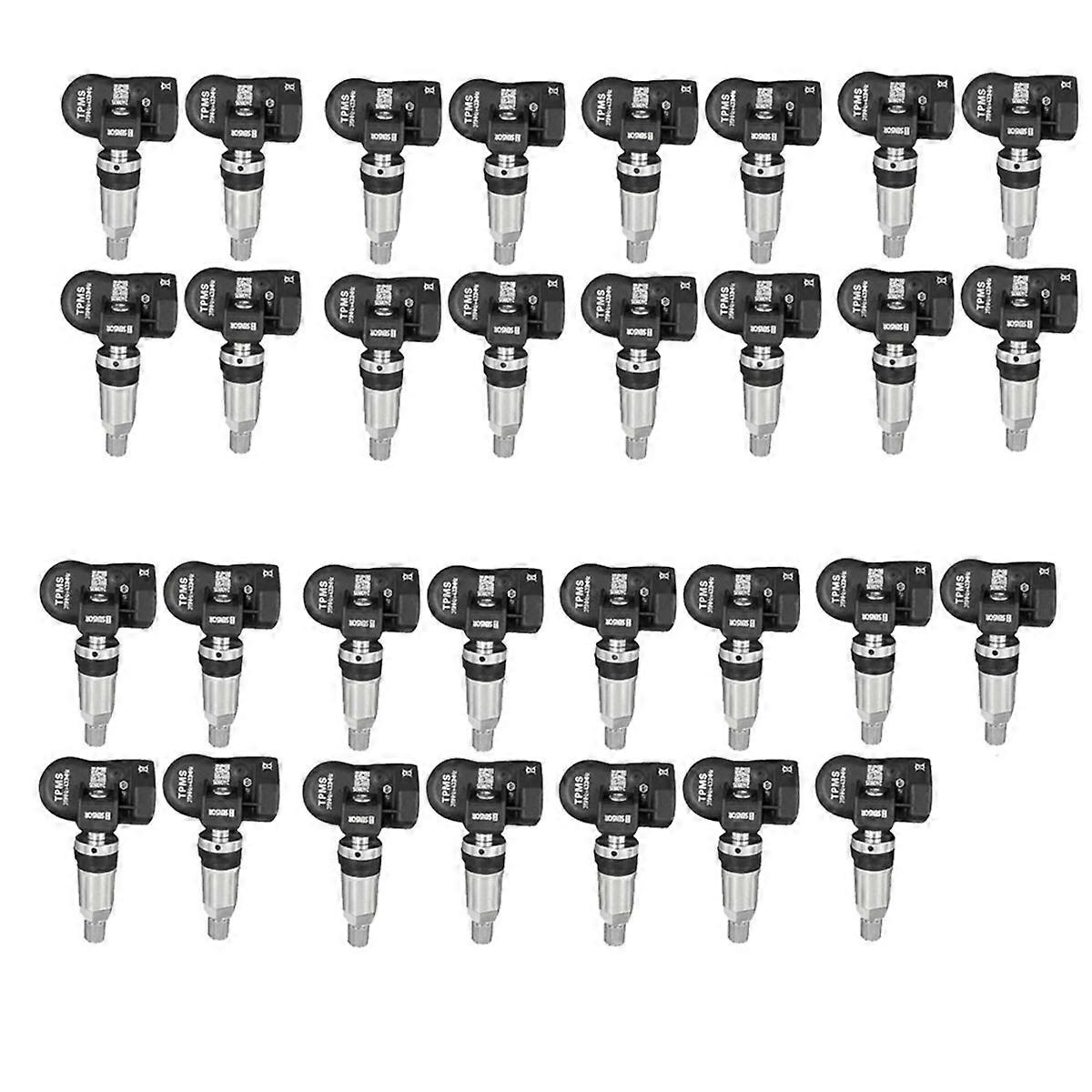 30Pcs Programmable Tire Pressure Sensor 315MHZ+433MHz 2 in 1 TPMS Sensor for Tool TS408 TS508 ITS60