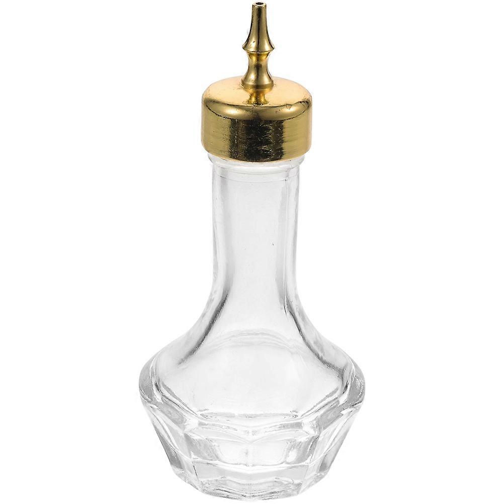 Glass Cocktail Bitters with Detachable – Elegant Design for Home Bars and Storage