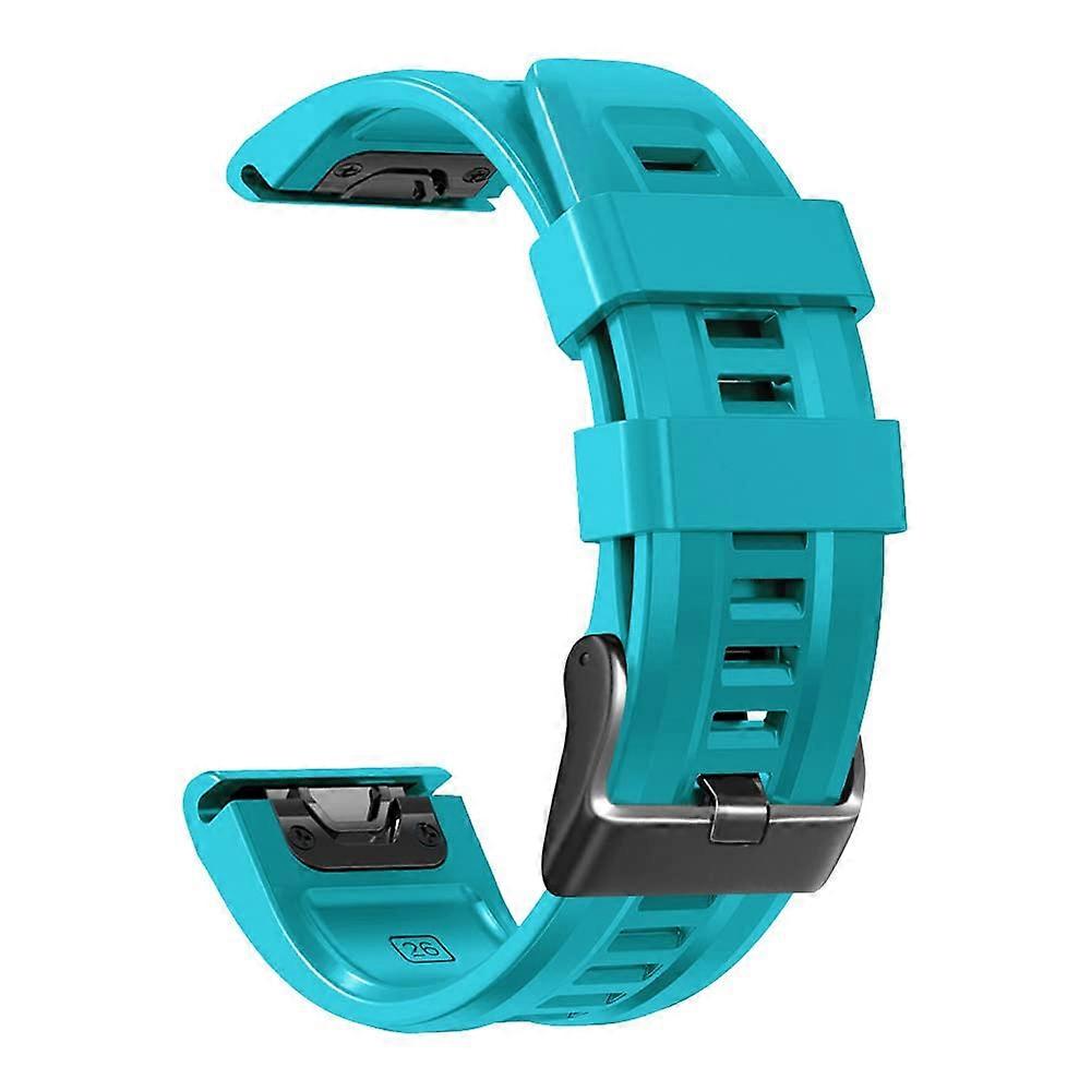26mm Official Strap for Garmin Fenix 7X 5X Plus 6X Pro 3 3HR Silicone Smartwatch Bands Tactix Delta/Enduro Quickfit 26mm, Agate