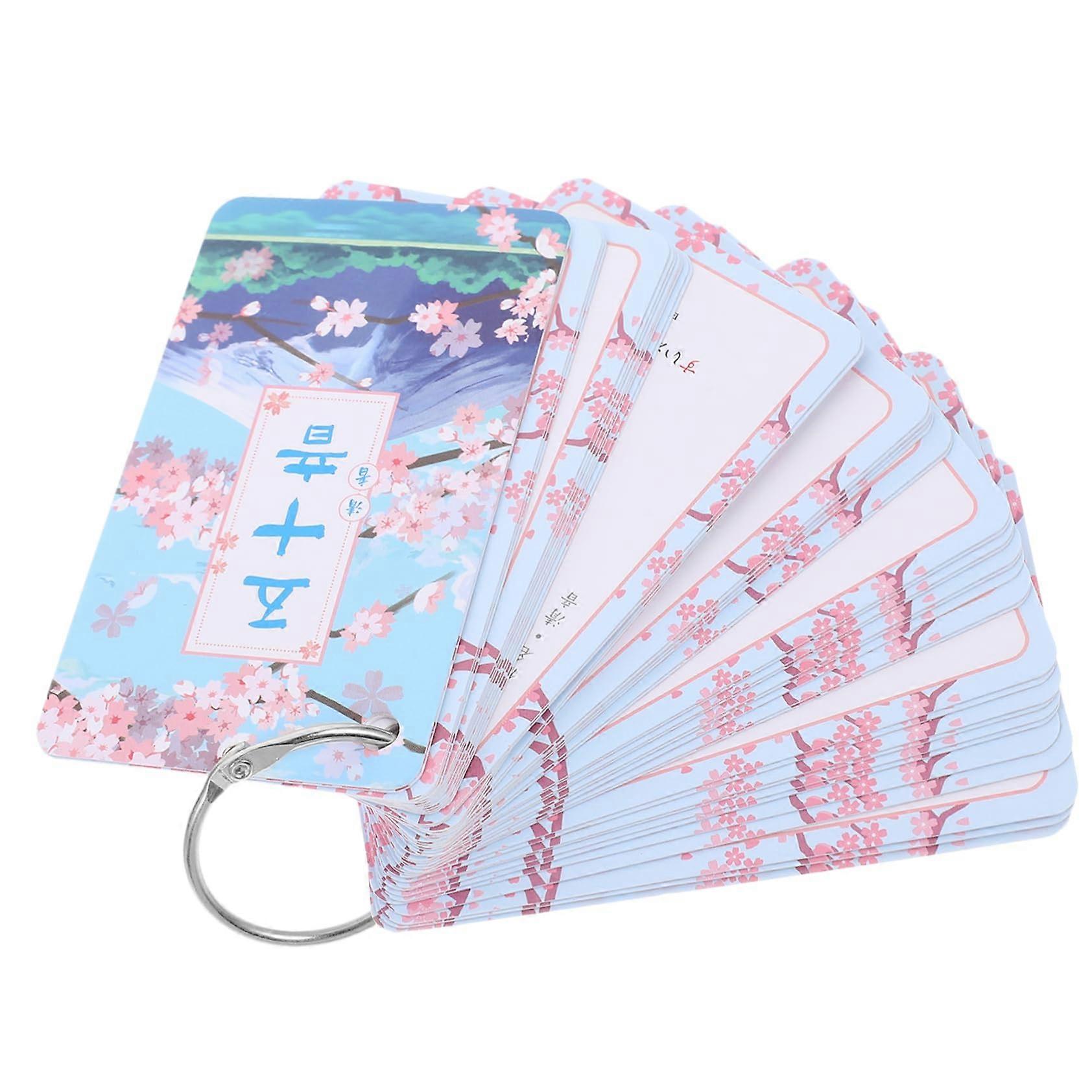 Japanese Flashcards Set for Beginners - Colored Hiragana and Katakana Exercise Cards for Quick Alphabet Recognition and Pronunciation