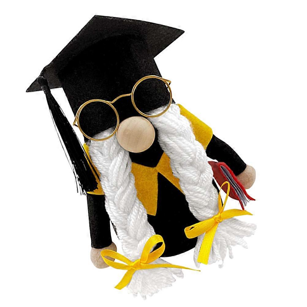 Graduation Themed Gnome Doll for Decoration Made of Cloth Assorted Color Soft and Fluffy 1pc