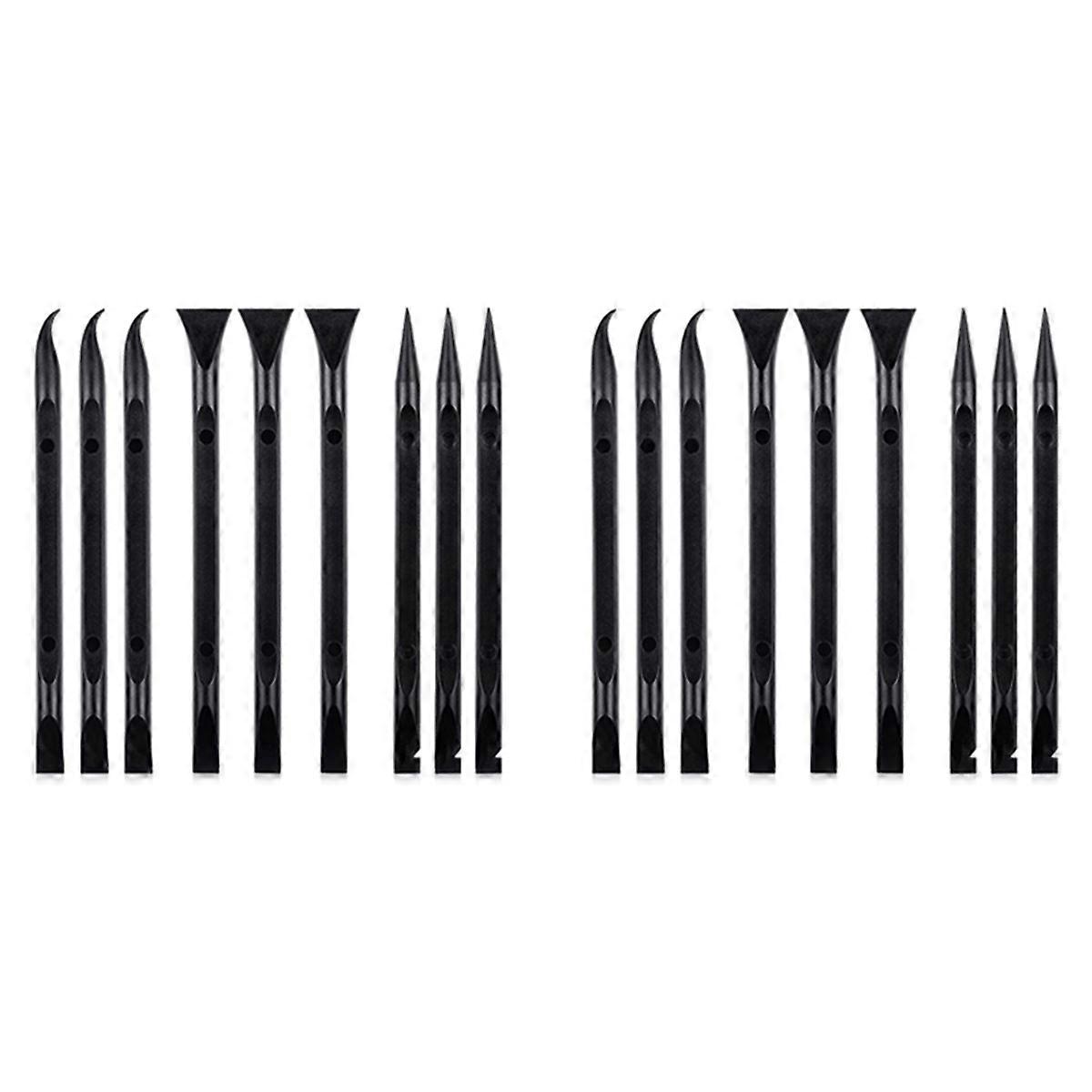 18 Pcs Plastic Scraper Tool Scratch Free Plastic Scraper Cleaning Pen Shaped Scraper Tool Multipurpo