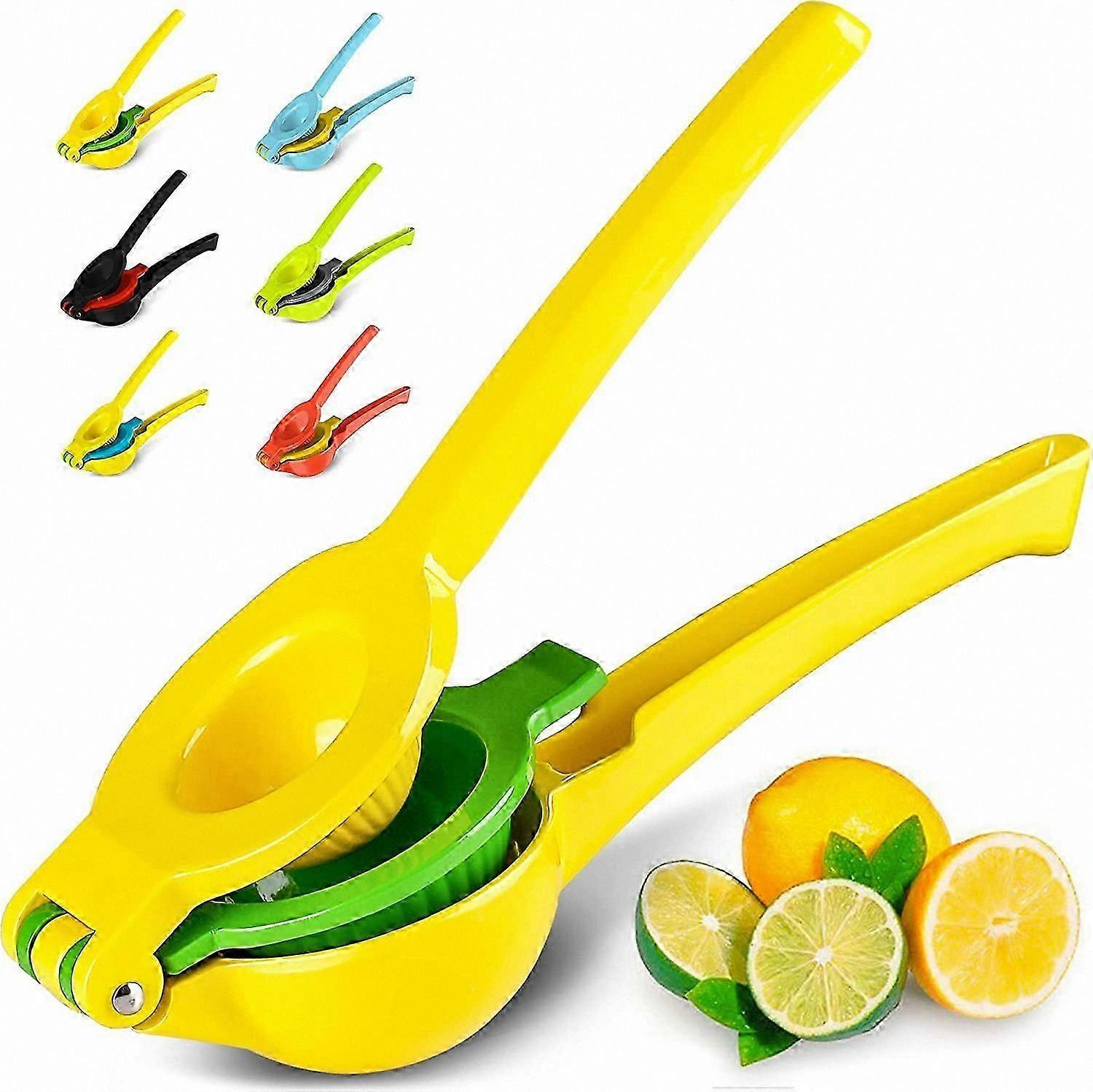 Dual-Function Citrus Juicer - Manual Lemon Lime Presser Tool