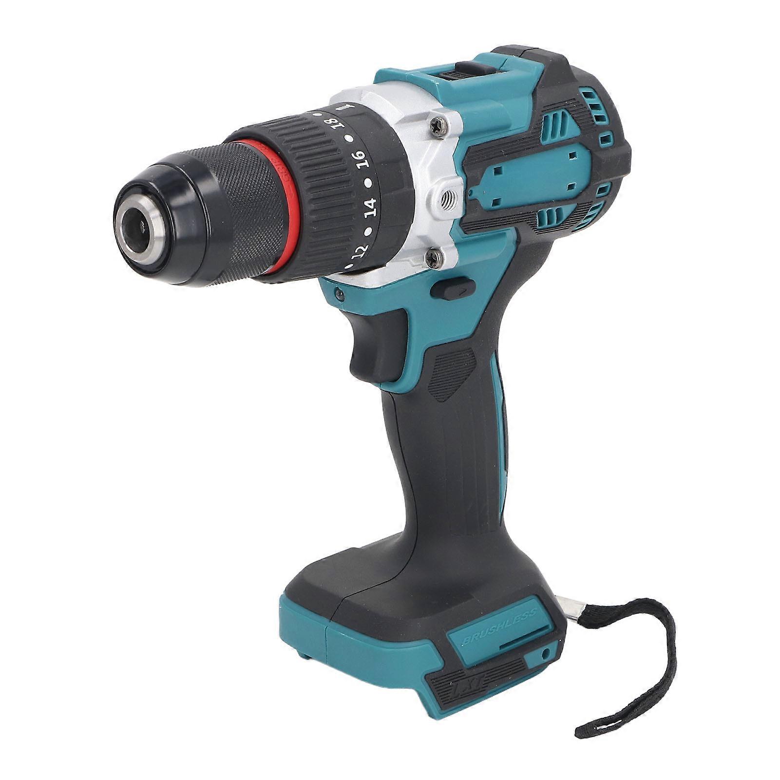 Risegun Brushless Power Drill Set, Cordless Drill 2 Variable Speed 20 Plus 3 Torsion Setting 1/2 Inch Keyless Chuck 18V Battery Powered Impact Drill