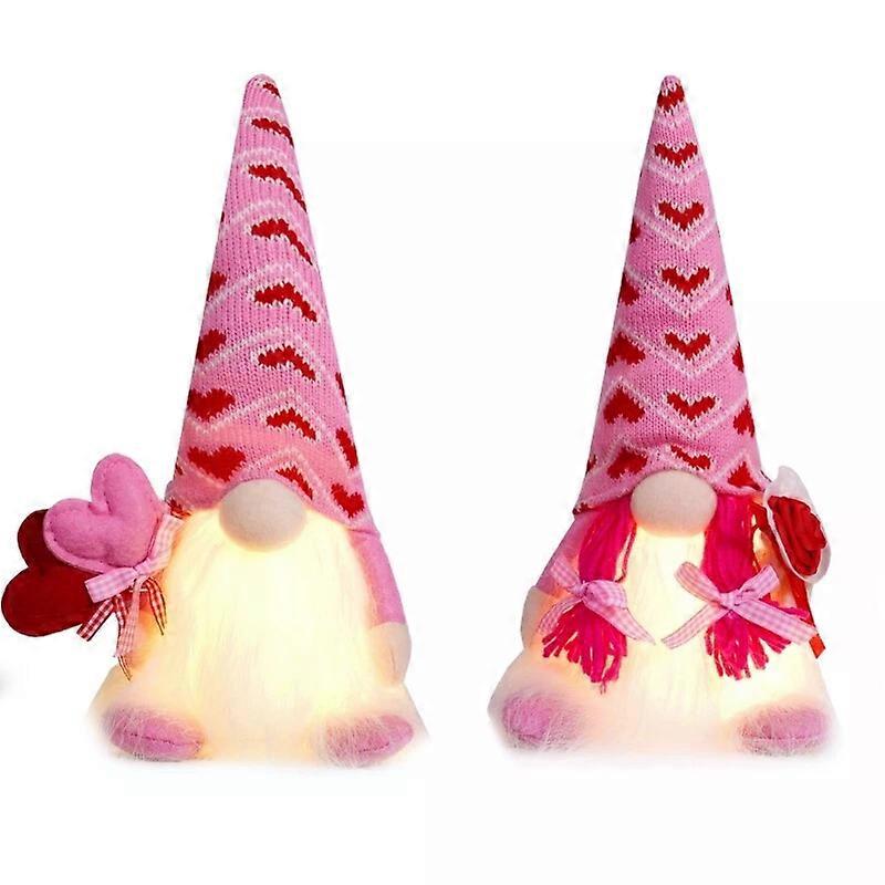 Table Display Decoration, 2PCS Unique Rudolphs Designs for Valentine's Celebration