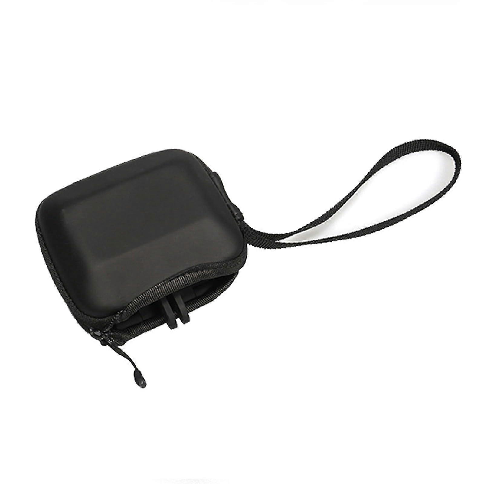 Protective case for Action5/4/3 action cameras, compact, with strap, waterresistant, hardshell storage, black