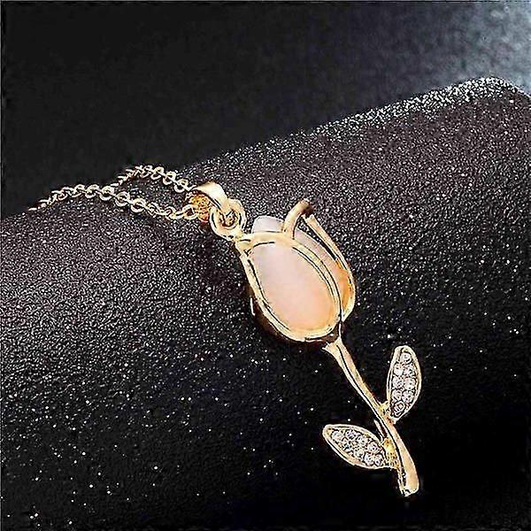 Colar de Tulipa Glamour da Moda