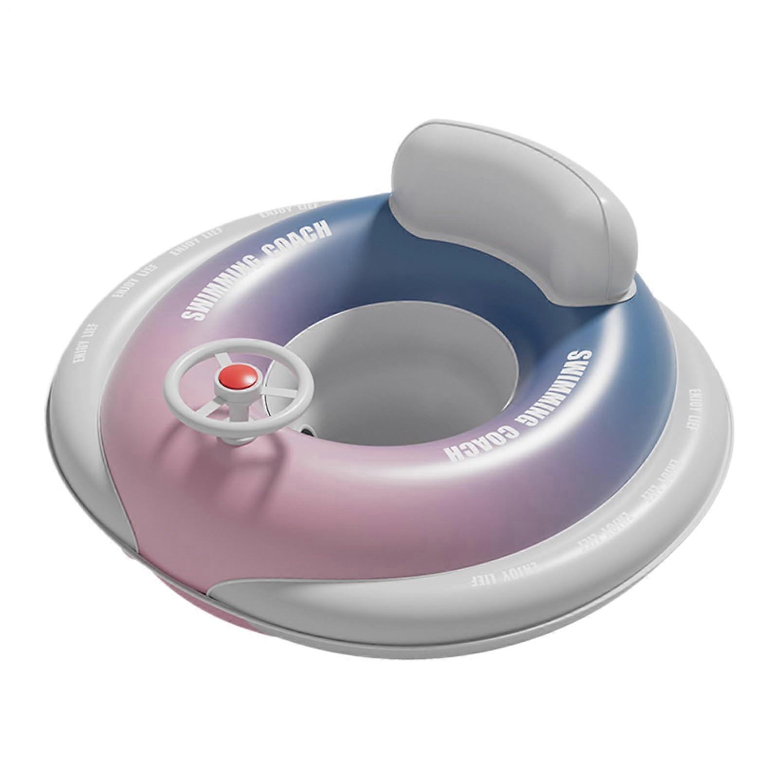 Baby Pool Float for Kids | Inflatable Floating Toy with Canopy | Adjustable Safety Seat Swimming Ring for Toddlers