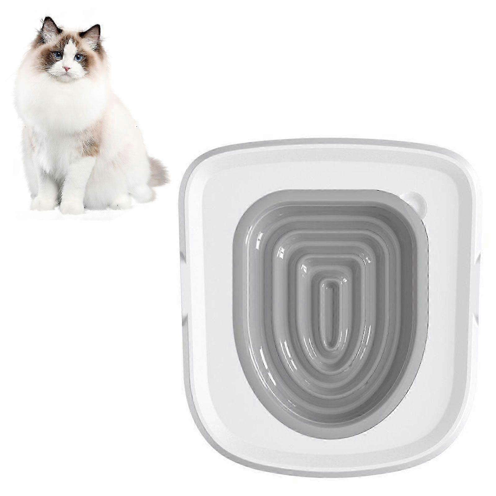 Cat Toilet Seat Training Kit, Universal Reusable Cat Toilet Trainer Easy to Install Easy to Clean Hot