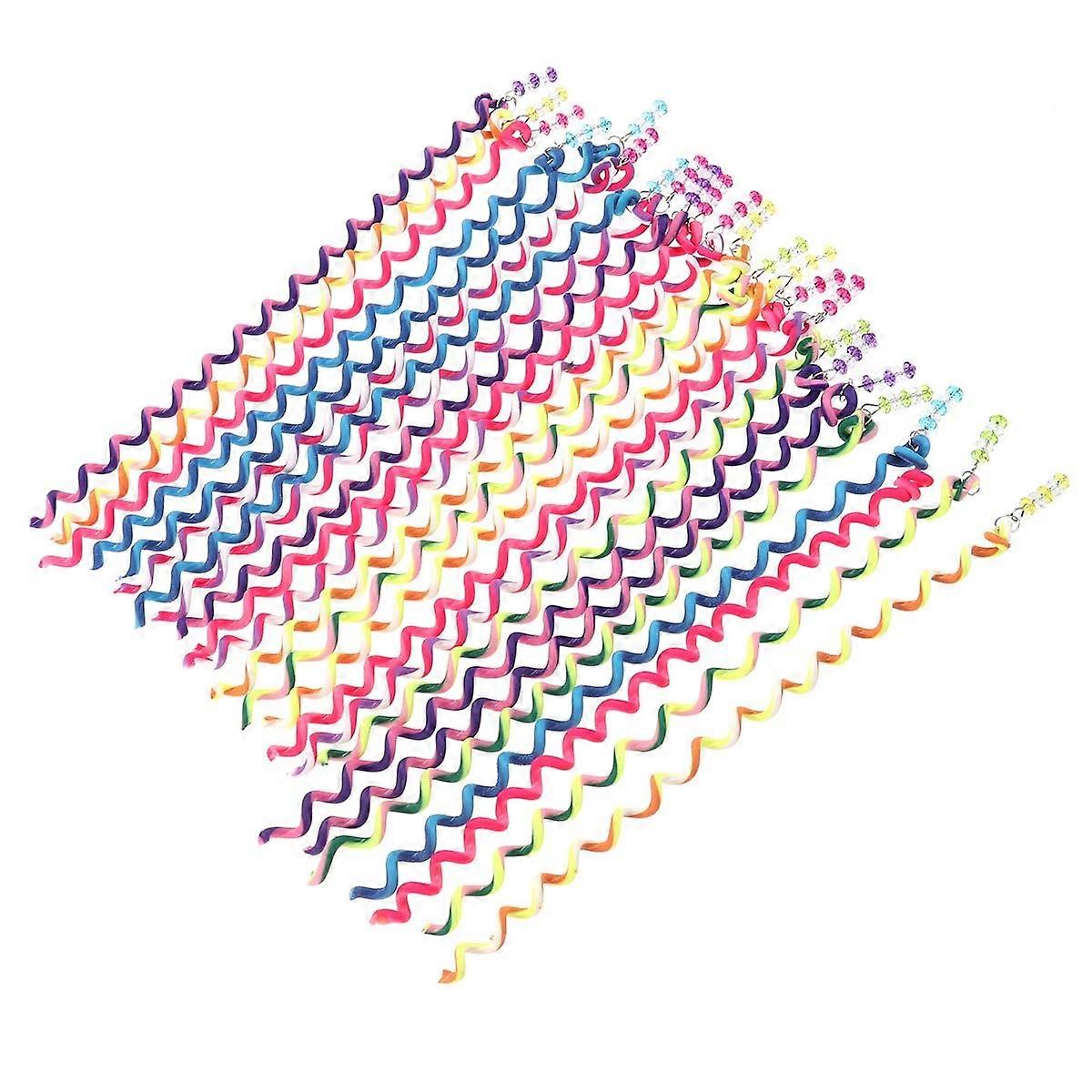 Magical Crystal Hair Styling for Kids Assorted Color 24pcs and Bracelet Maker