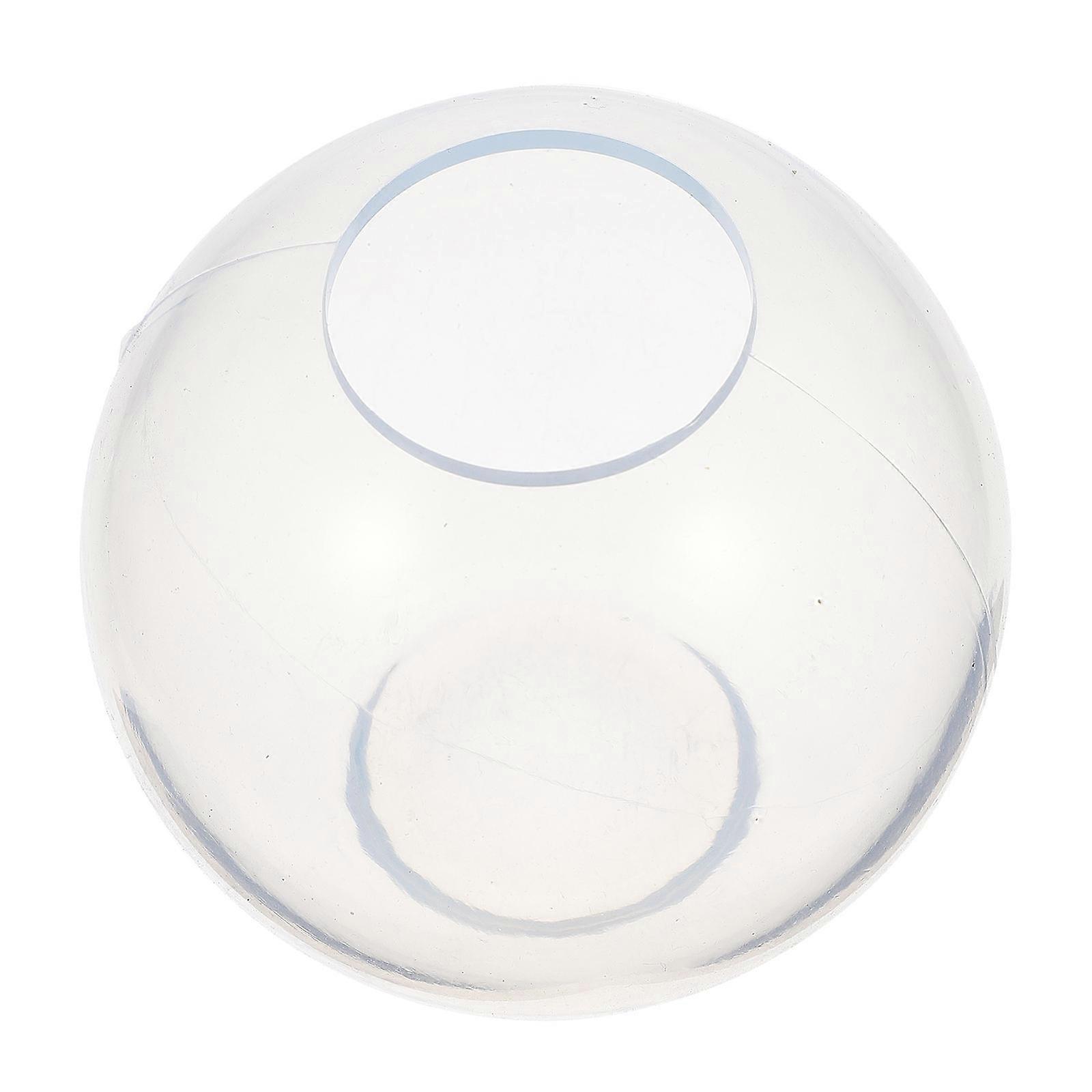 Round Silicone Molds Ball Shape Mold Silicone Craft Mold For Christmas Decorations Transparent With 1Set