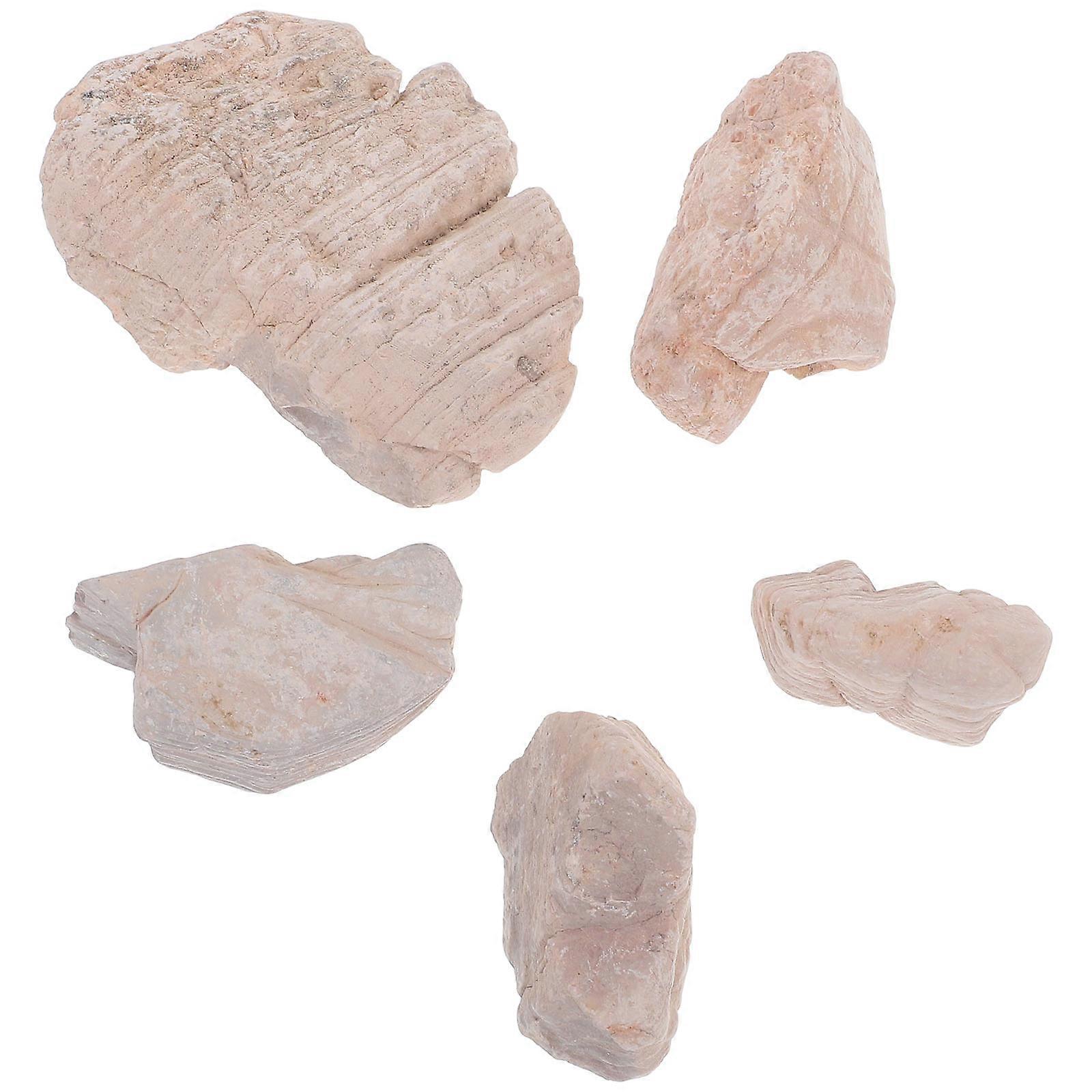 5pcs Diorama Rocks Stone for Microlandscape Model Scenes – Ornamental Landscape Rocks for Home & Office Decorations