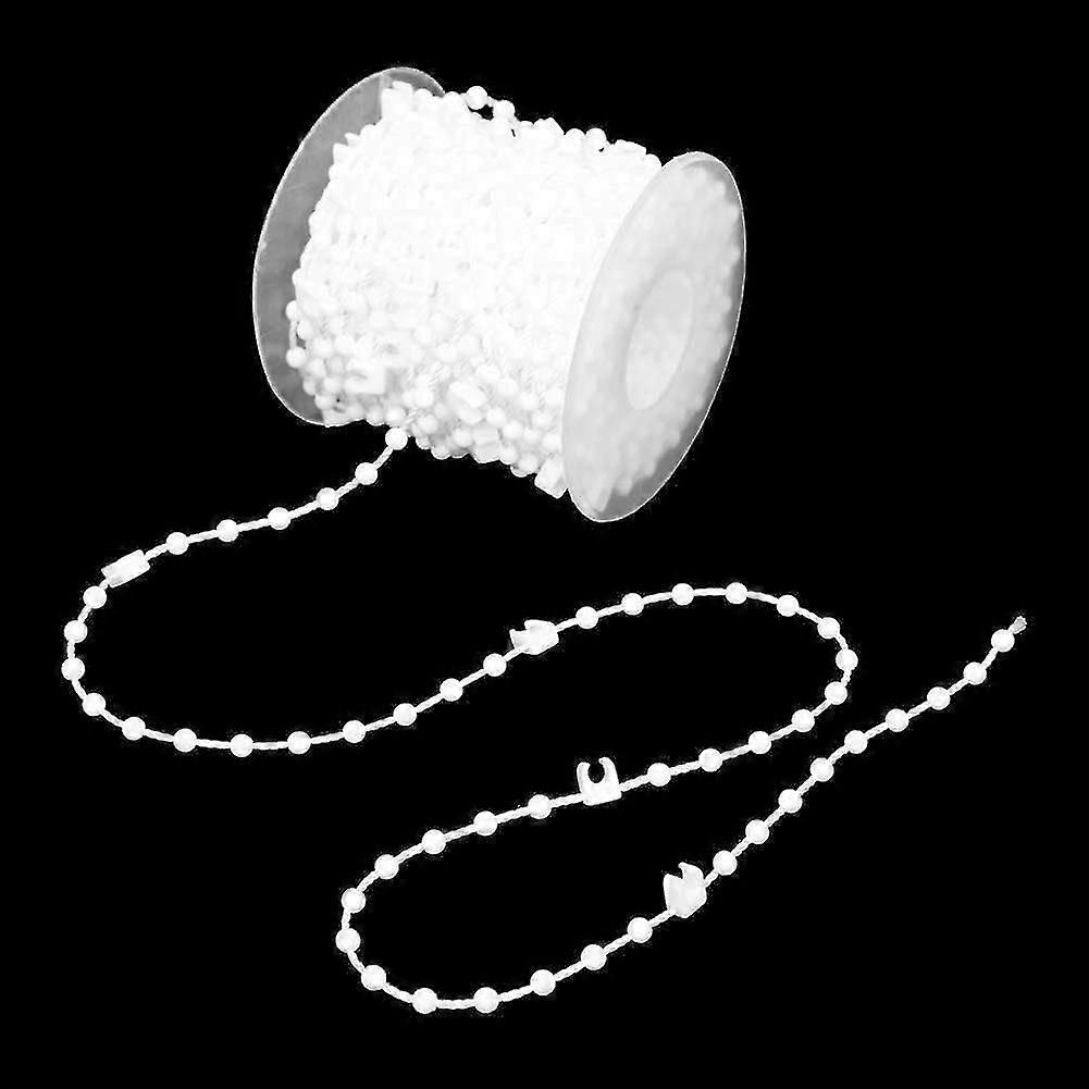 Corrente Vertical para Cego para Ripas de 3,5 Polegadas/89mm, 10 Metros com Conector de Cabo de Corrente