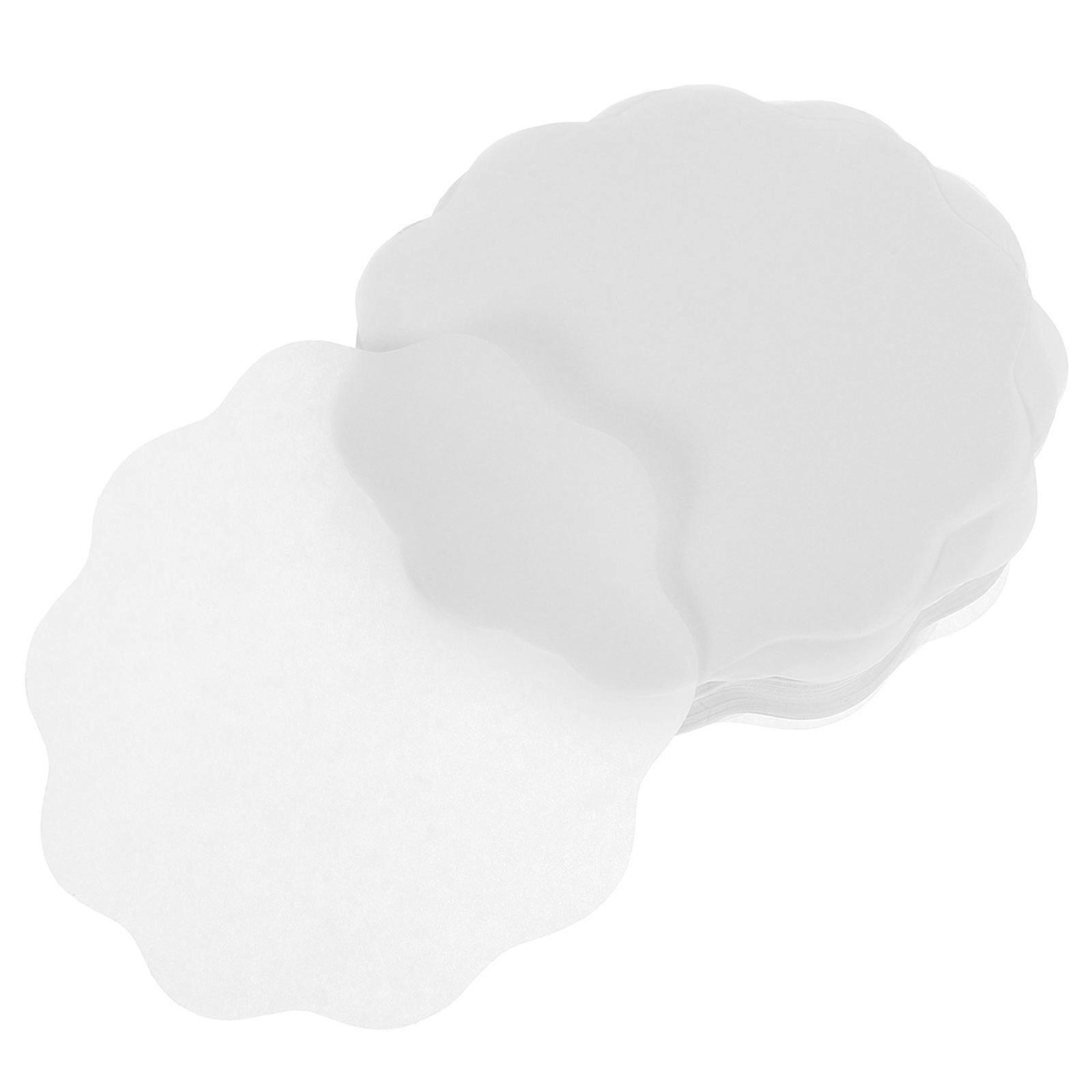 Wrap Parchment Paper Circles 500pcs Greaseproof Paper 12cm Drink Sealing Discs For Round Cake Pans Liners for Non-Stick Baking