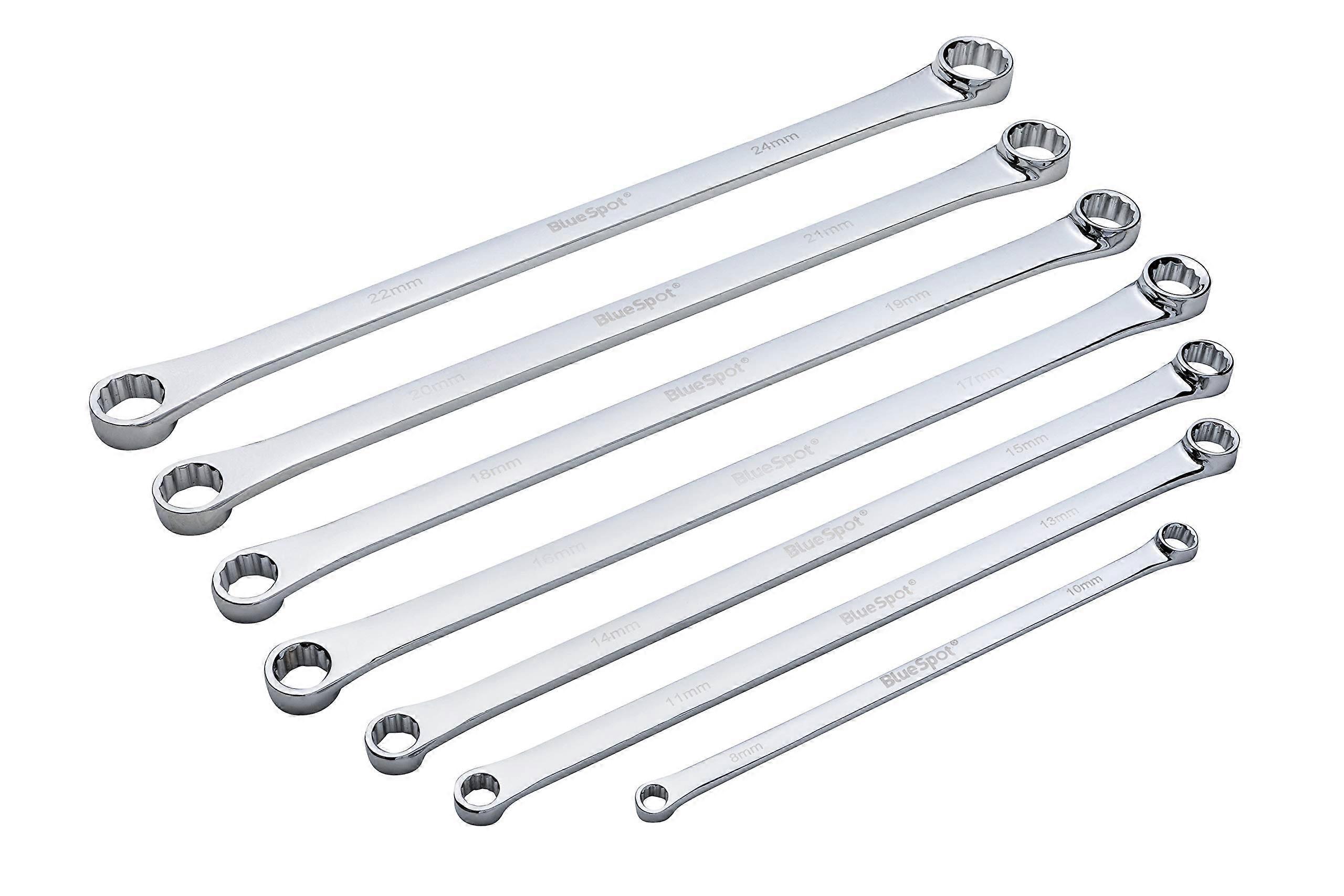 7 PIECE EXTRA LONG 824MM RING WRENCH SET 04305 Single