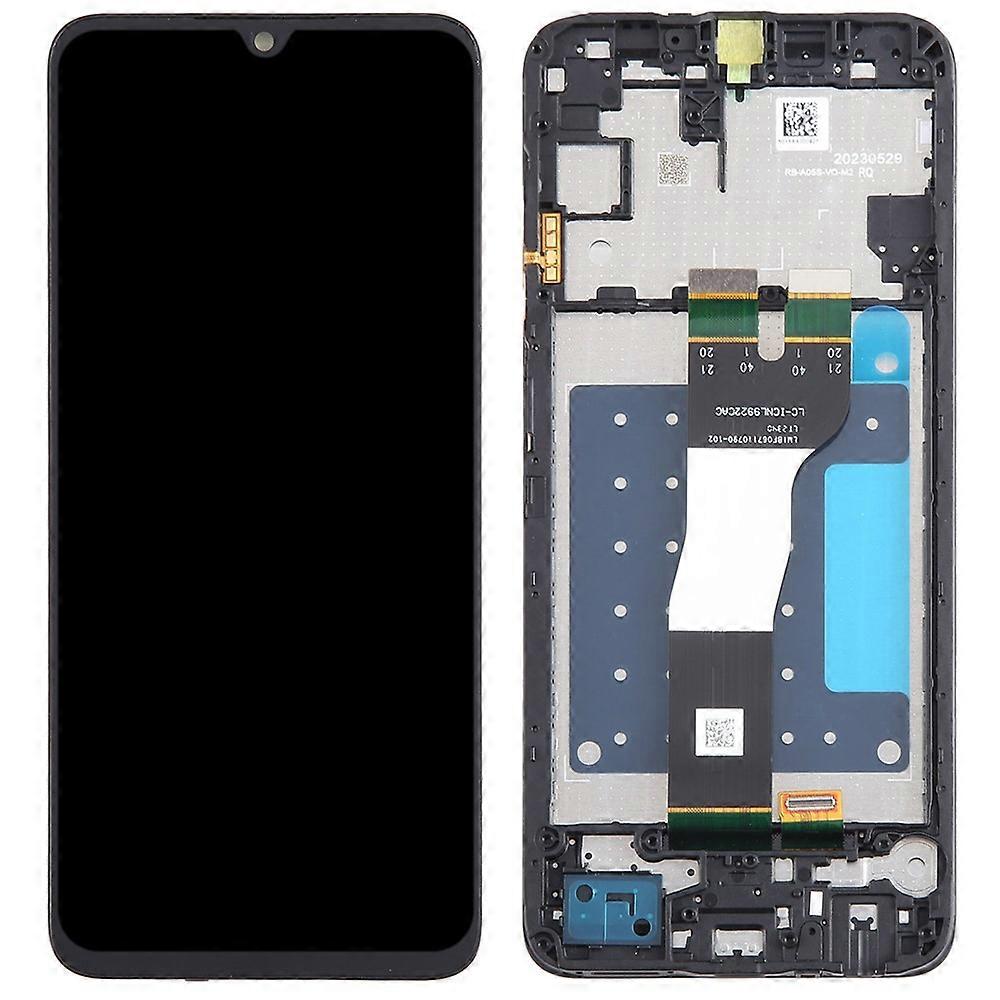 Compatible pour Samsung Galaxy A05s 4G A057 Grade C LCD et numériseur Ensemble + cadre (sans logo)