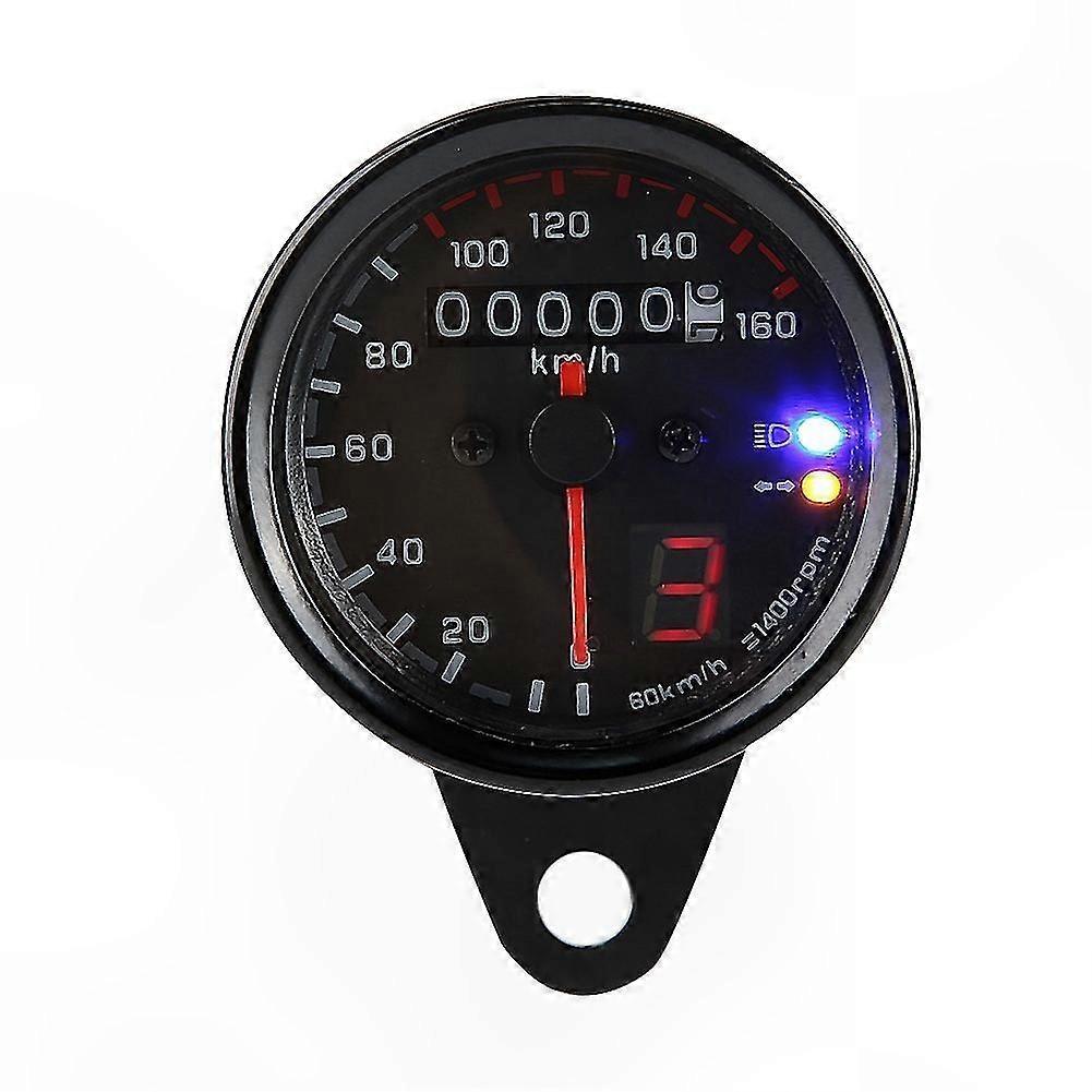 12V LED Speedometer Odometer Gauge for ATV Motorcycle with Backlight Display