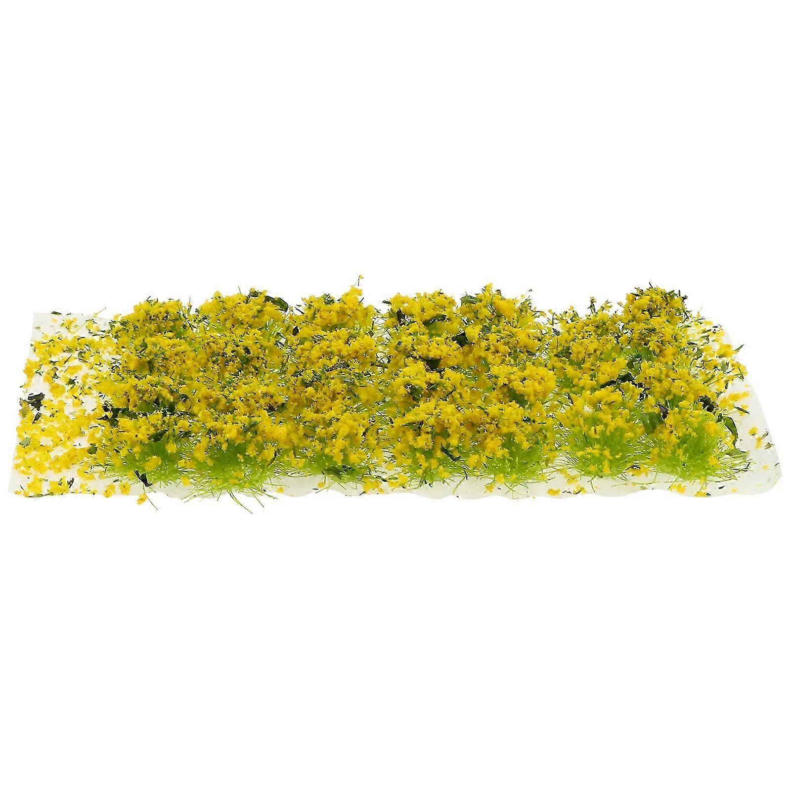 1 Box Miniature Vegetation Simulation Flower Cluster Mini House Scene Decor
