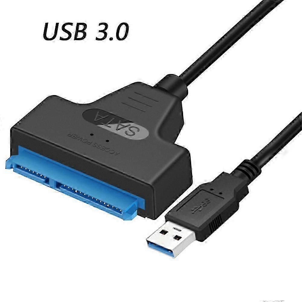 USB 3.0 To SATA 22pin Hard Drive Adapter Cable SATA To USB 2.0 Type C Converter External 2.5in HDD SSD Hard Disk Driver Data Transfer Adapter