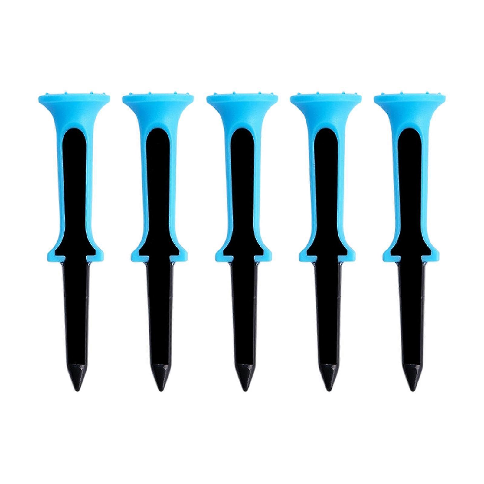 5pcs Step Down Golf Tees Big Cups Scale Tees Durability Golf Tees Suitable for Various Skill Level Multicolor