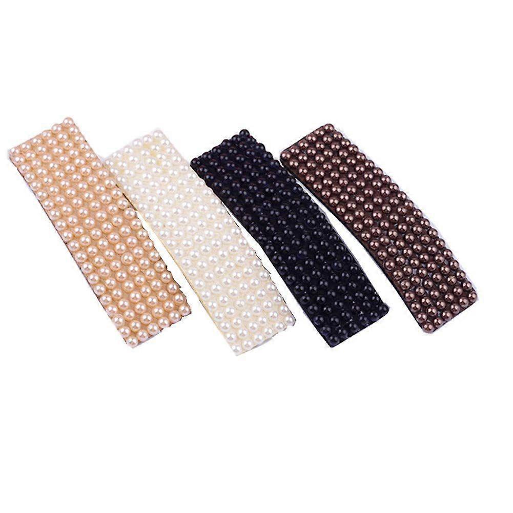 Perles Pinces à Cheveux 3 pouces Pinces à Cheveux Pour Femmes Fille