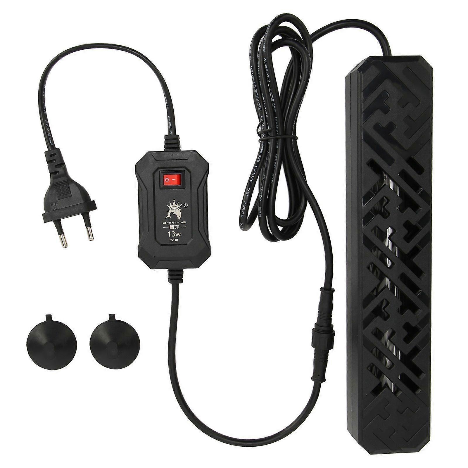 Aquarium Clean Light Submersible UVC Fish Tank Clean Lamp with Timer for Indoor