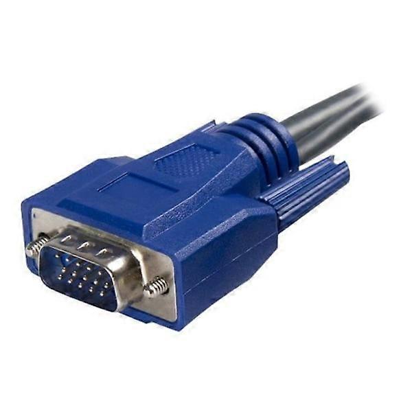 STARTECH Cavo KVM USB VGA 2 in 1 ultrasottile - 1,8 m