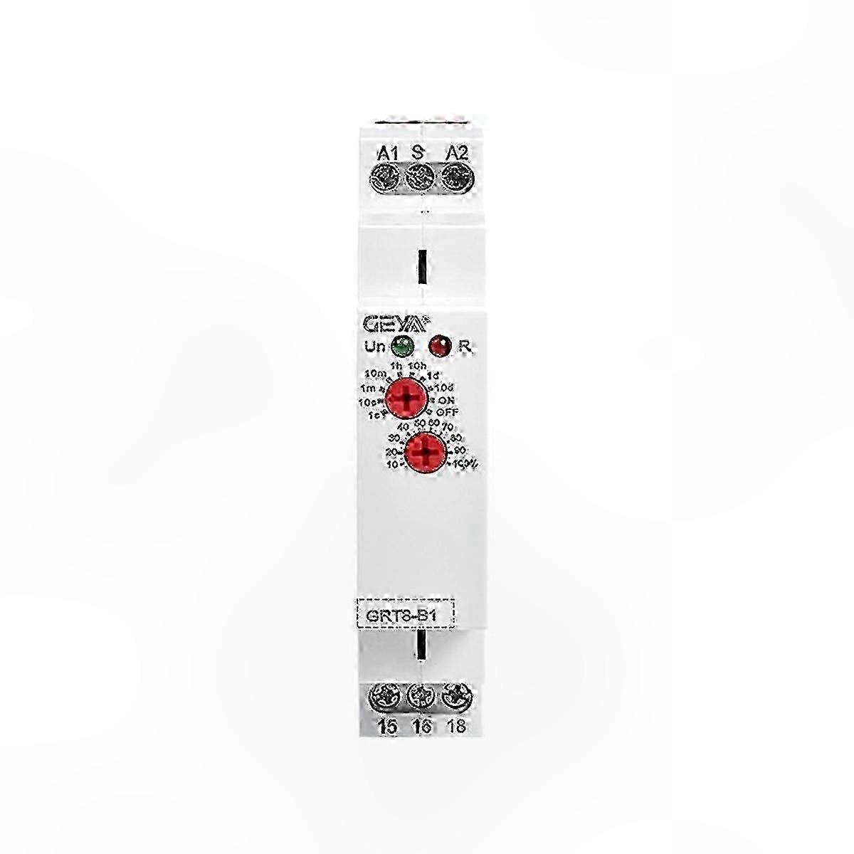 Adjustable Off-Delay Timer Relay, 16A Electronic Time Relay, AC230V Voltage-Compatible