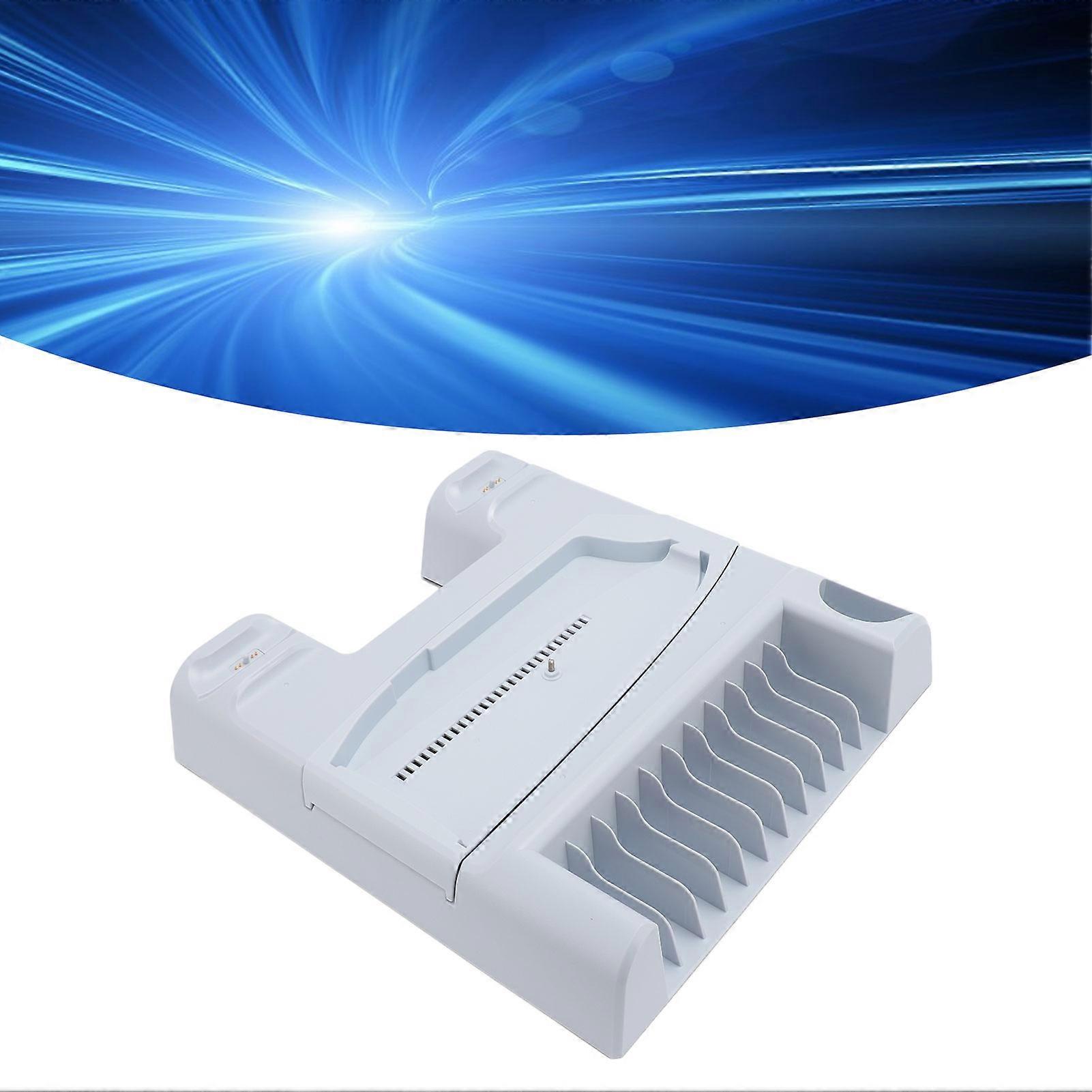 Dual Slot Game Controller Charging Station with Cooling Fan for PS5 Slim