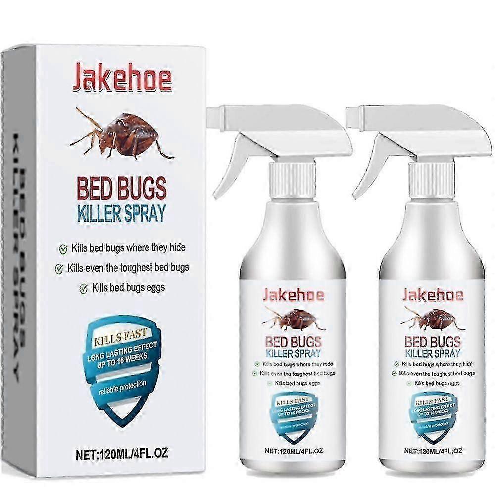 1-5x Bedbug Killing Spray Kills Bed Bug Eggs Prevent Fleas And Bed Bug Bites Remover