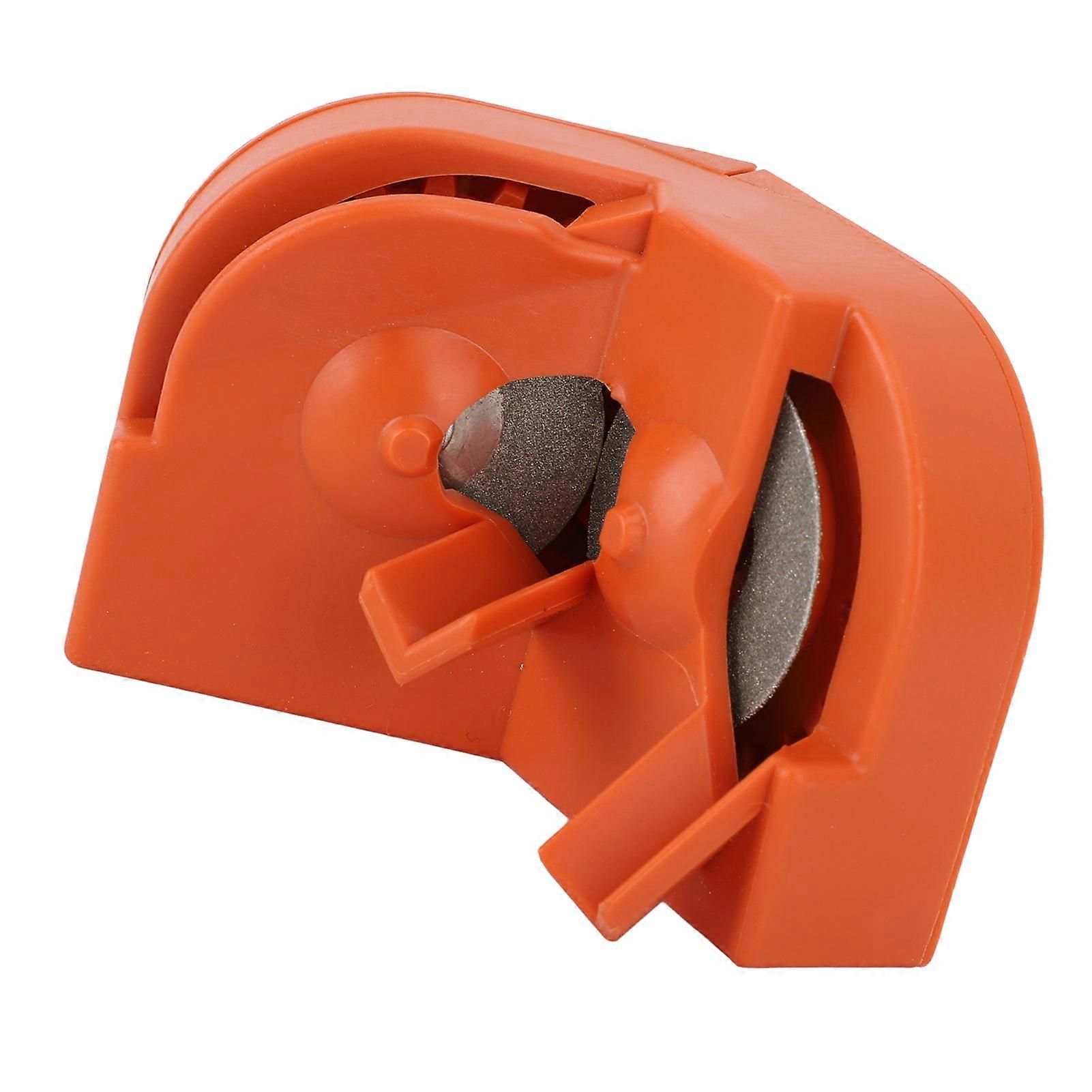 Electric Drill Bit Sharpener Orange Plastic 2-16mm Grinding Tool