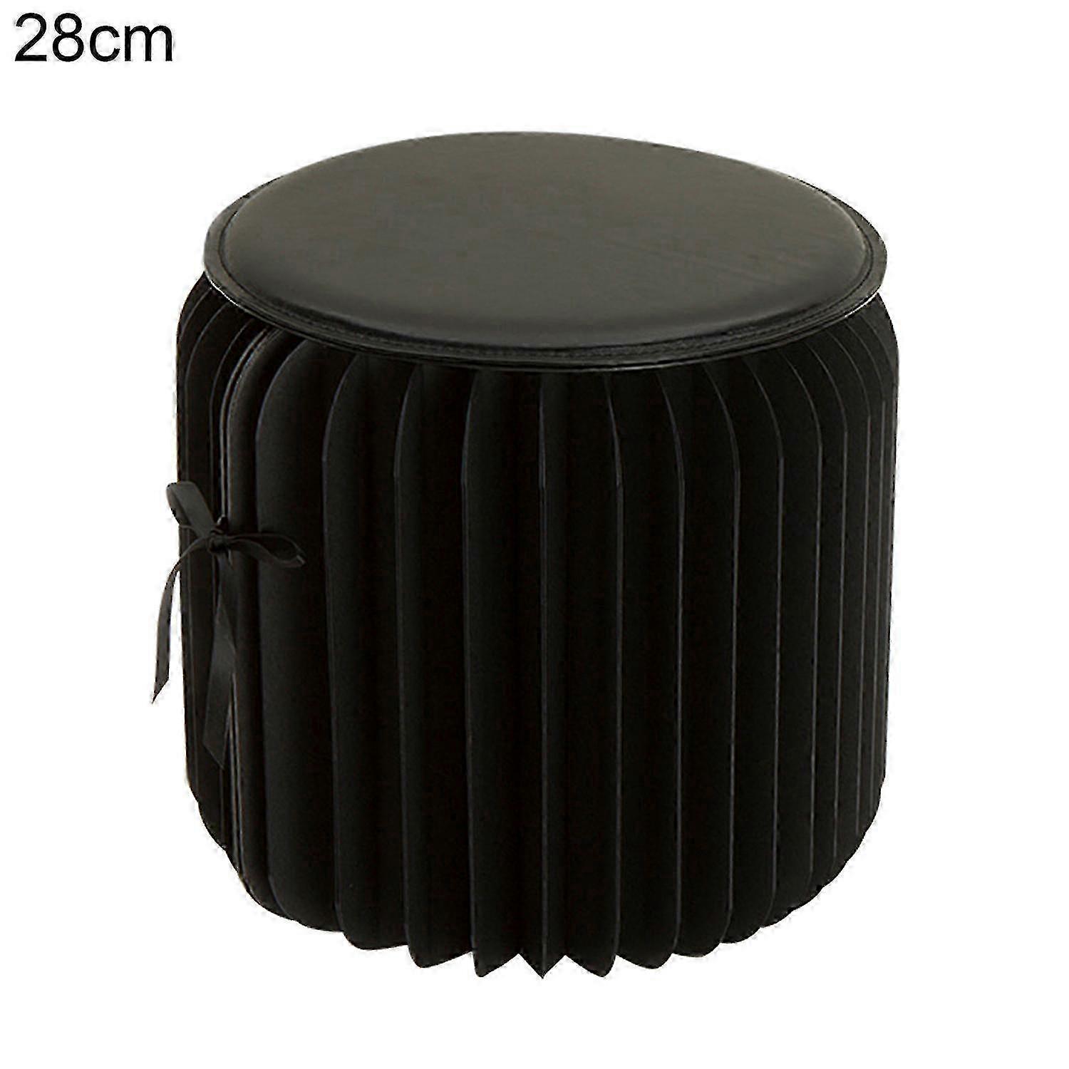 格納式スツール28/35 / 42cm折りたたみ式ポータブルキャンプフィッシングペーパーオルガンチェア-ZZY