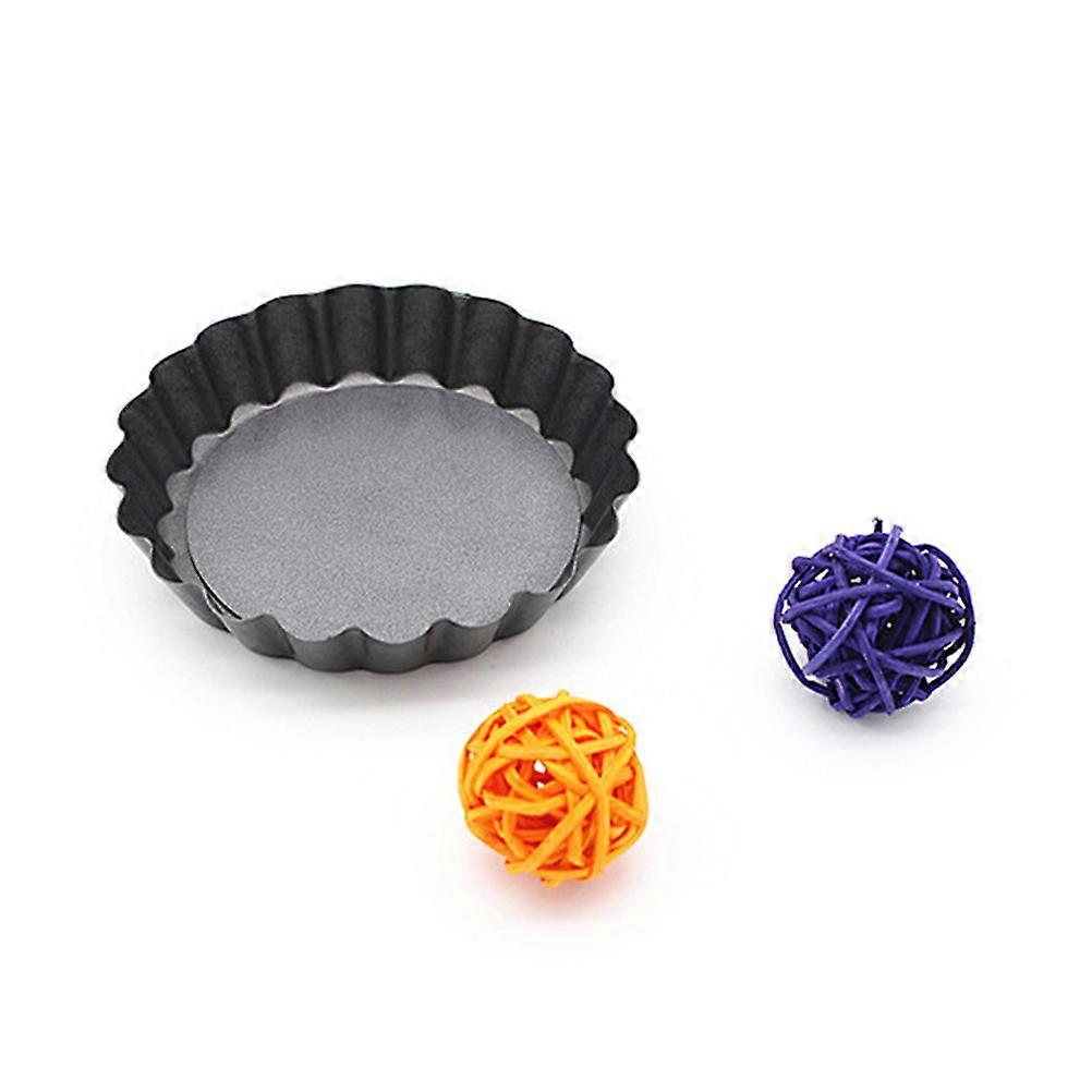 Bread Mold For Baking Reusable Carbon Steel Round Size 24x24x3cm 1Set