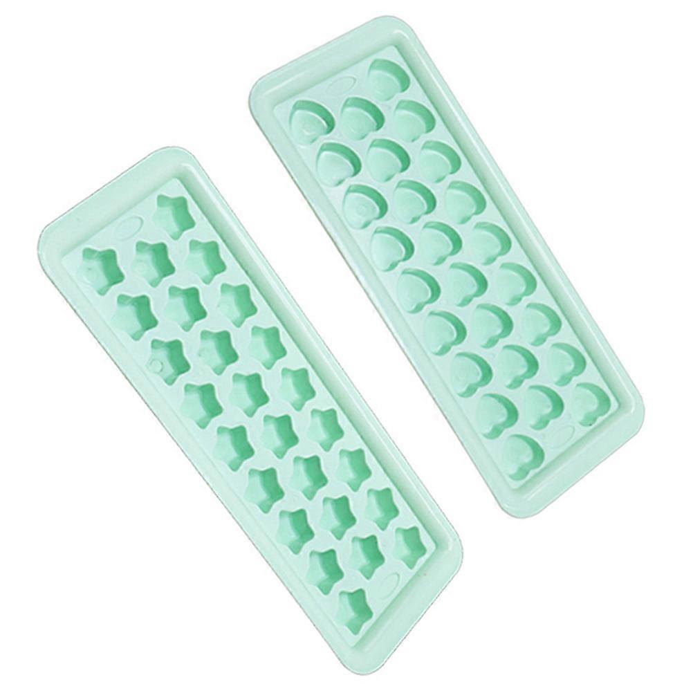 Heart Shape Ice Mold Ice Maker for Home Use 2Pcs 26 Grids Creative DIY