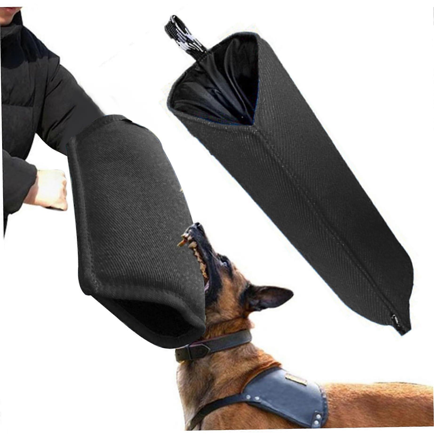 Dog Bite Sleeves For Training Burlap Arm Protection, BiteProof Sleeves, Black
