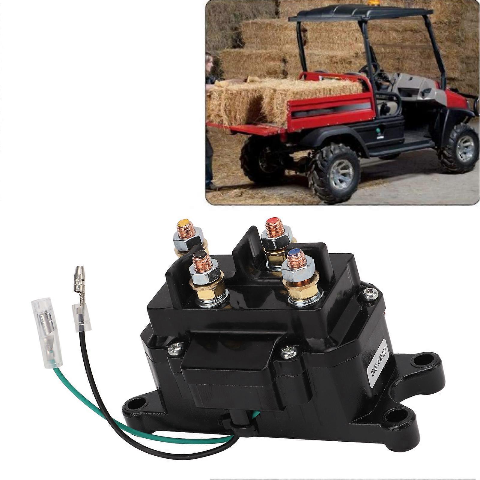 Electric Winch Solenoid Relay Thumb Switch Combo 63070 3m Cable