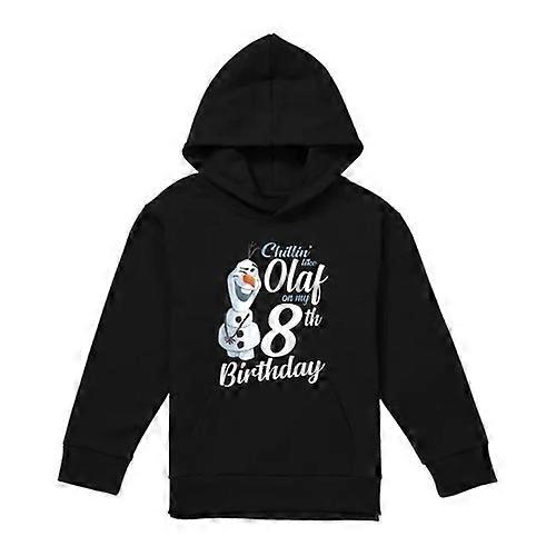 Frozen Childrens/Kids Chillin Like Olaf 8th Birthday Pullover Hoodie