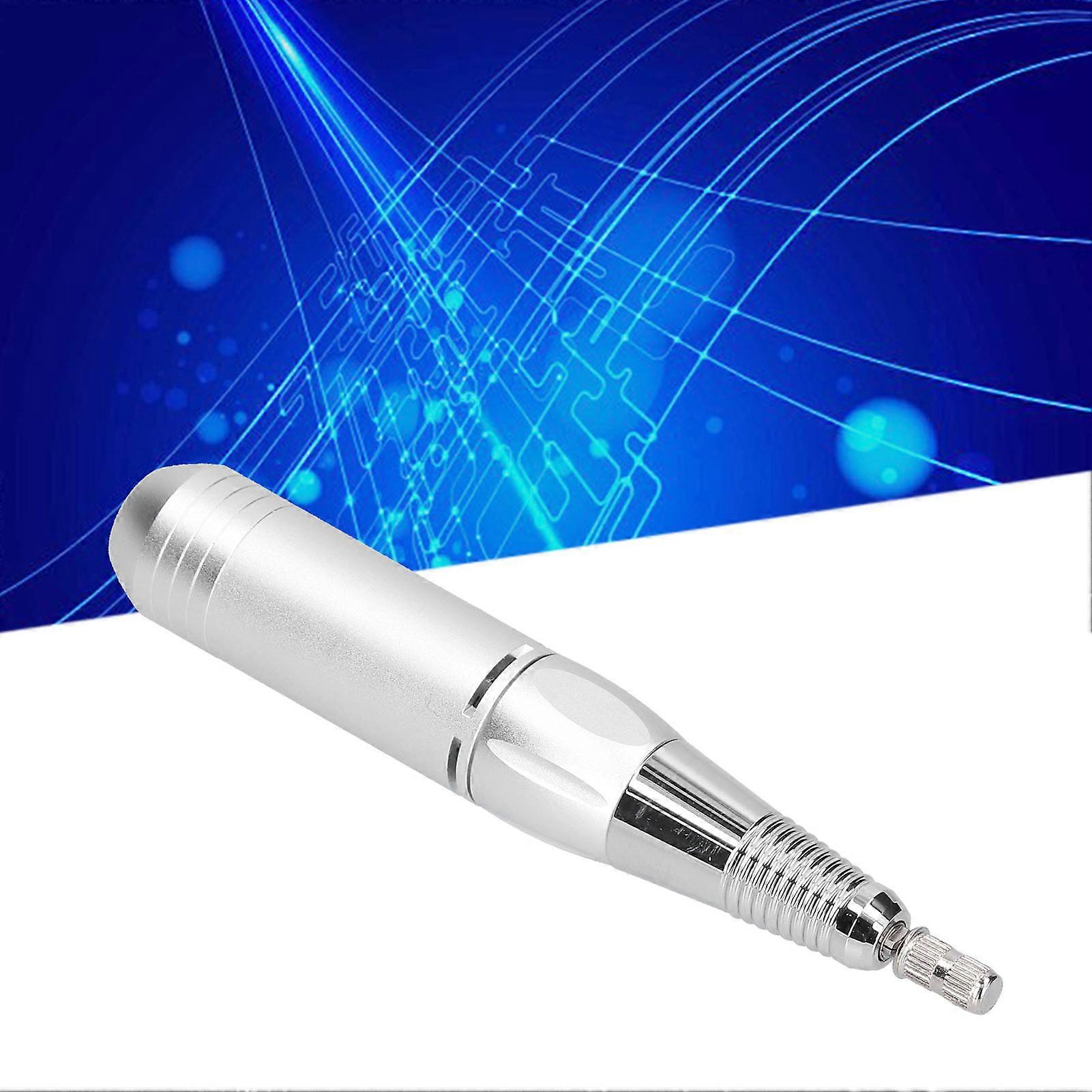 Electric Nail Drill File Machine 180 Silver 240V DC12V EU Plug