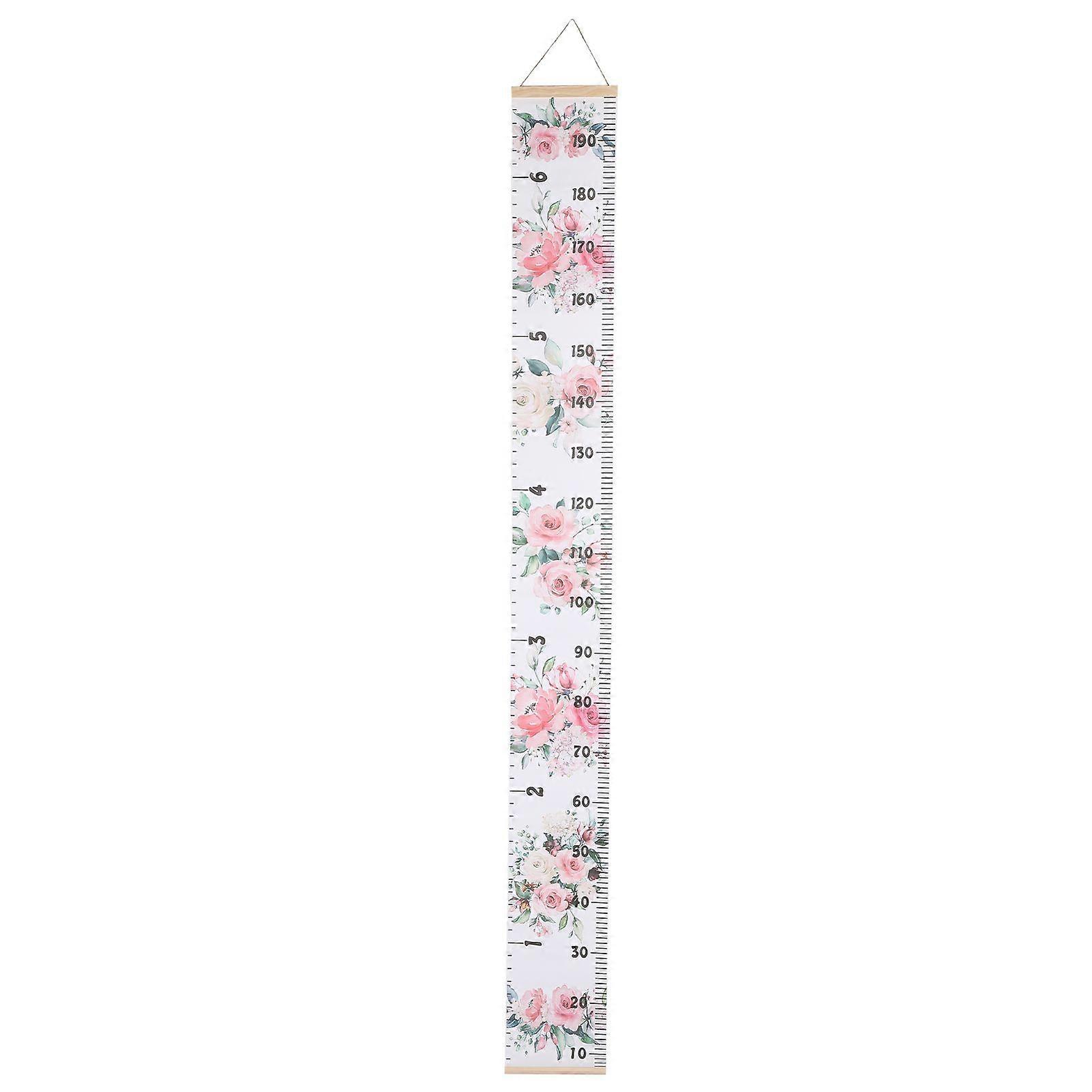 Children Height Measuring Growth Chart Wall Ruler Grow Measurement Photography Prop4#