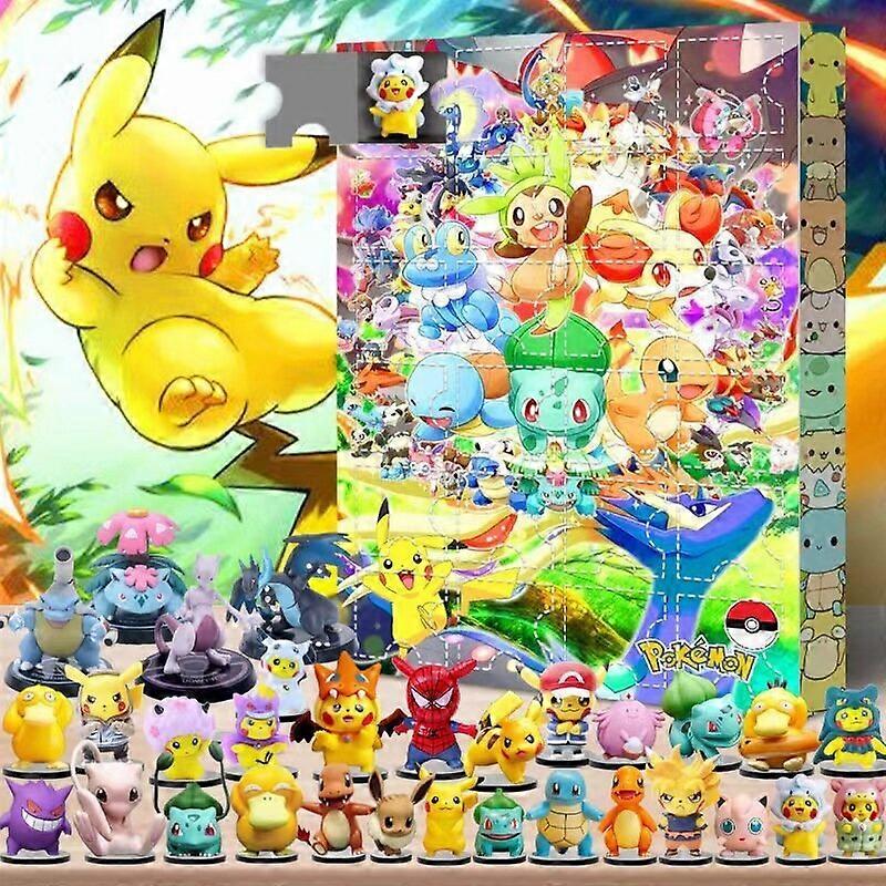 Christmas Calendar Pokémon, 24 of them.