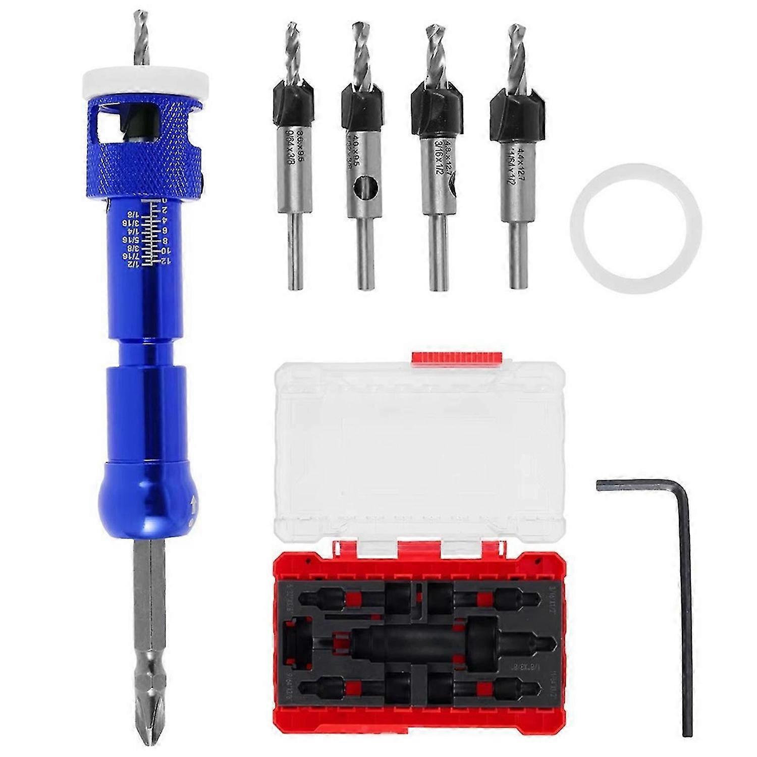 Woodworking Counterbore Drill Step Drill C