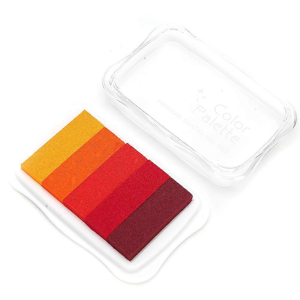 6pcs Gradient Non-Toxic Ink Pads for DIY Hand Stamping Set