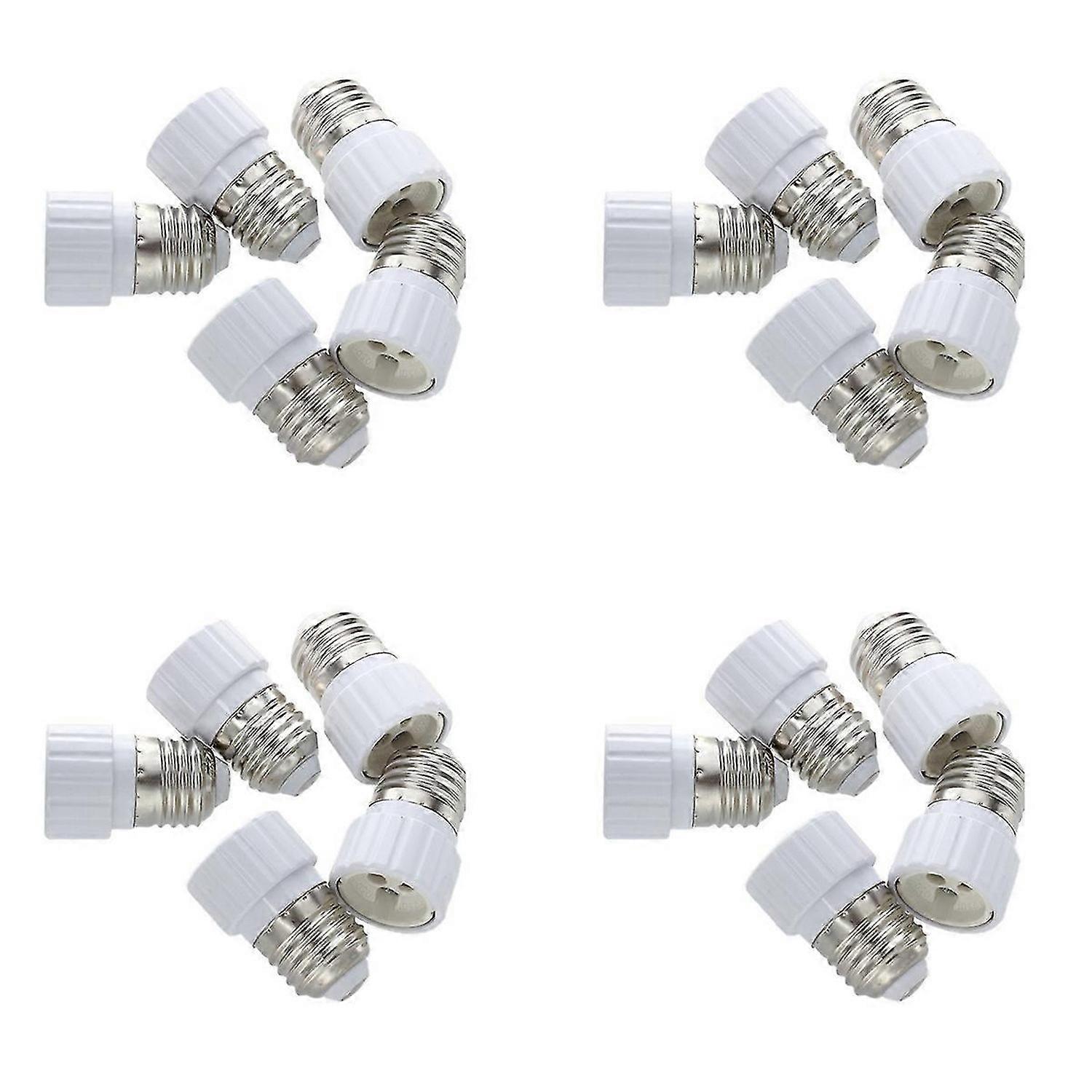 E27 to GU10 Lamp Light Bulb Base Socket Converter Adaptor 5 pack