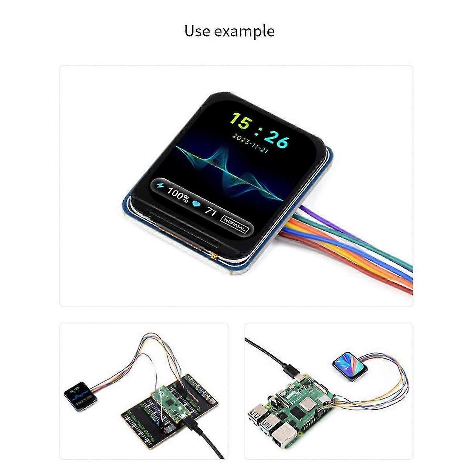 IPS 1.5 Inch 8PIN SPI TFT LCD Display Screen Module NV3030B Controller 240(RGB)X280