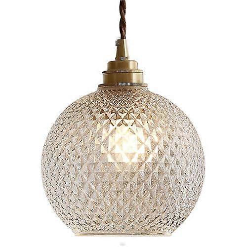 Nordic Style Glass Chandelier, Ceiling Pendant Lamp Shade, E27 SingleHead Ceiling Lamp