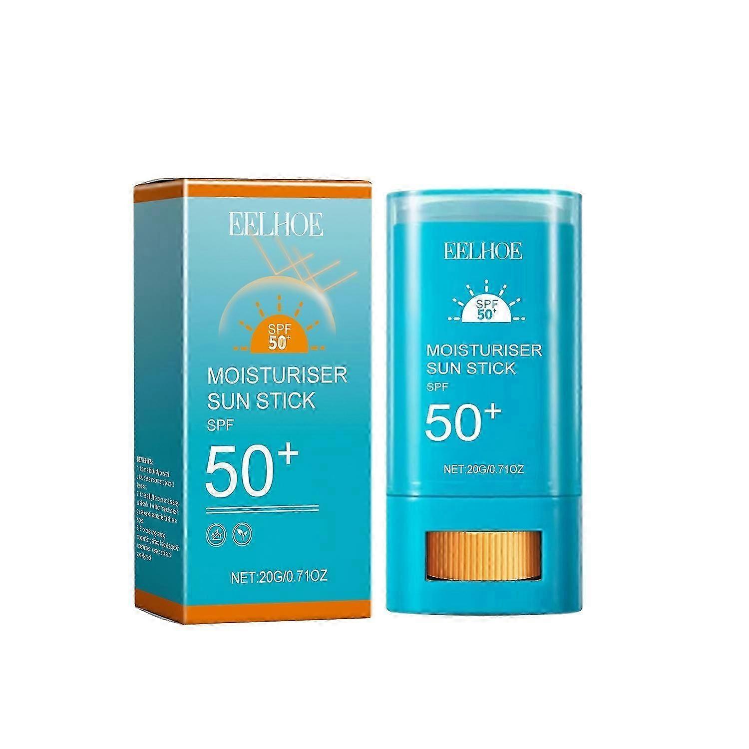 EELHOE Moisturizing Protection Stick, Moisturizing Refreshing Non-Greasy Waterproof Anti-Uv Moisturi