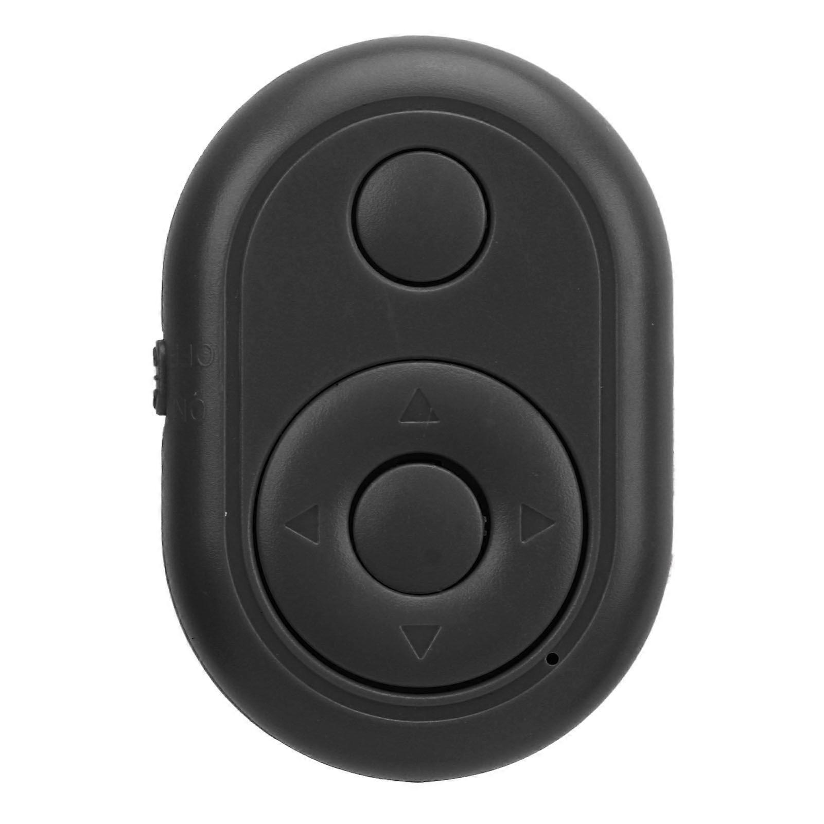 Camera Remote Control Wireless Bluetooth Cellphone Shutter Remote Control Selfie Button Clicker Black