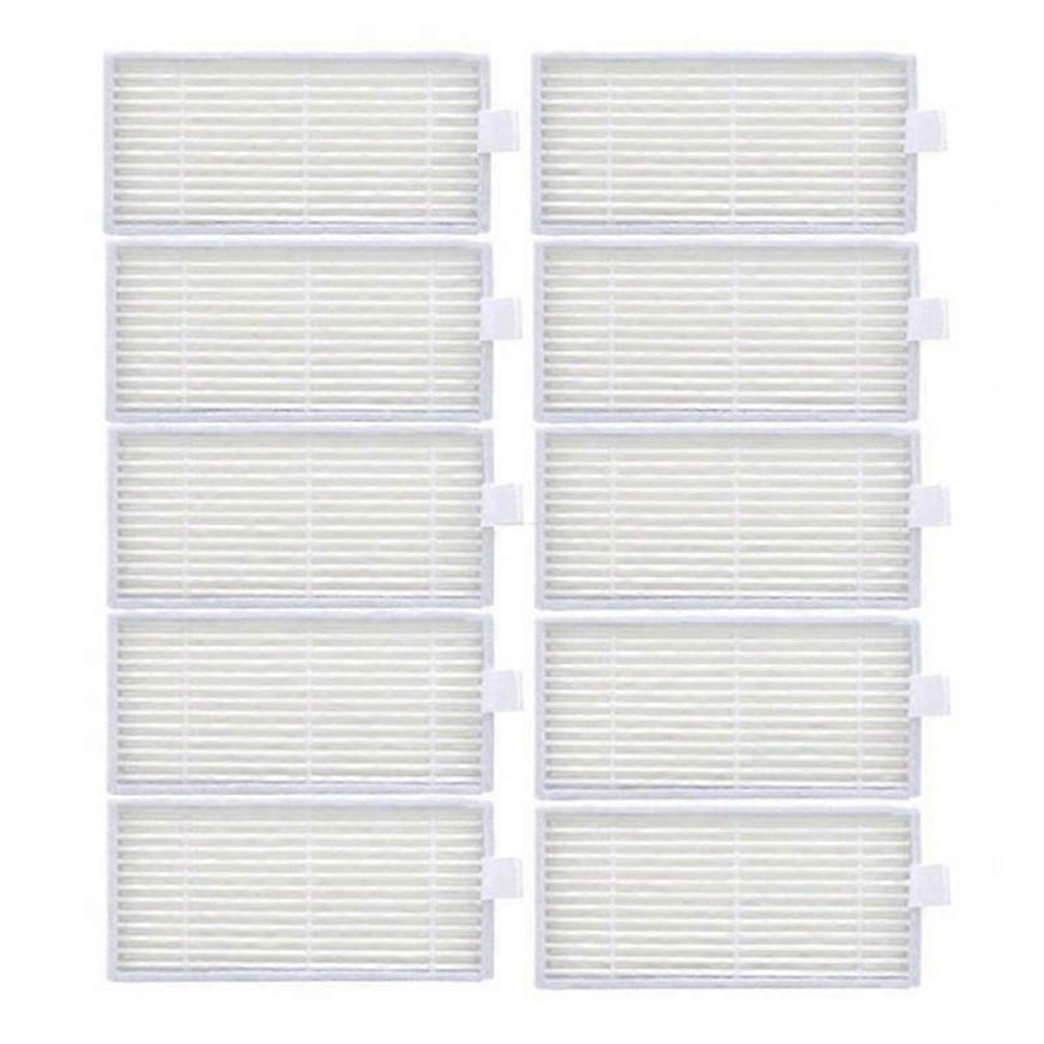 10PCS Hepa Filter for Hepa Filter V5 V5S V3 V3S V5S V50 Pro V55 X5 Robot Vacuum Cleaner Replacement